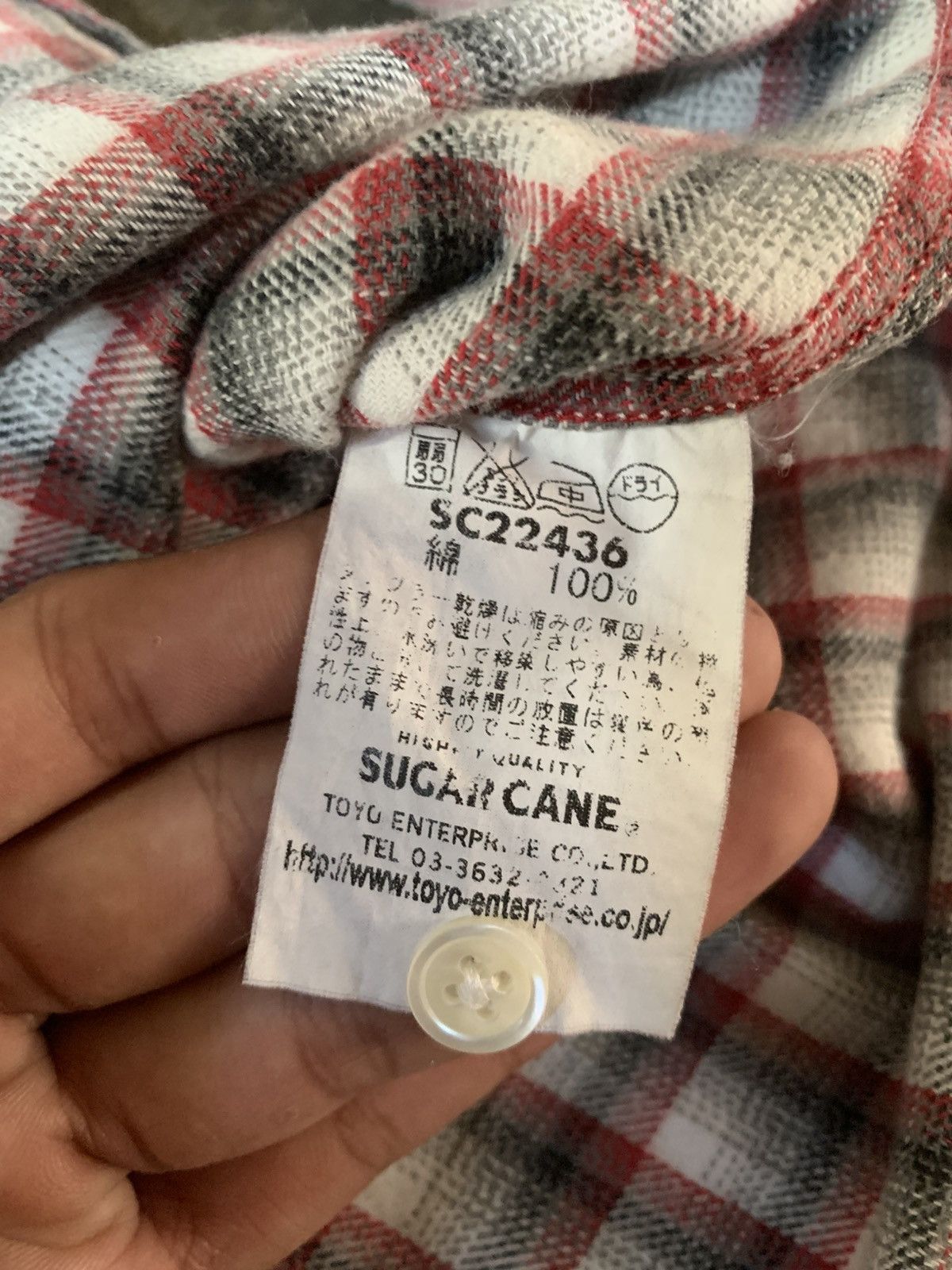 Sugar Cane Vintage sugar cane western plaid button flannel shirt Size US M / EU 48-50 / 2 - 4 Thumbnail