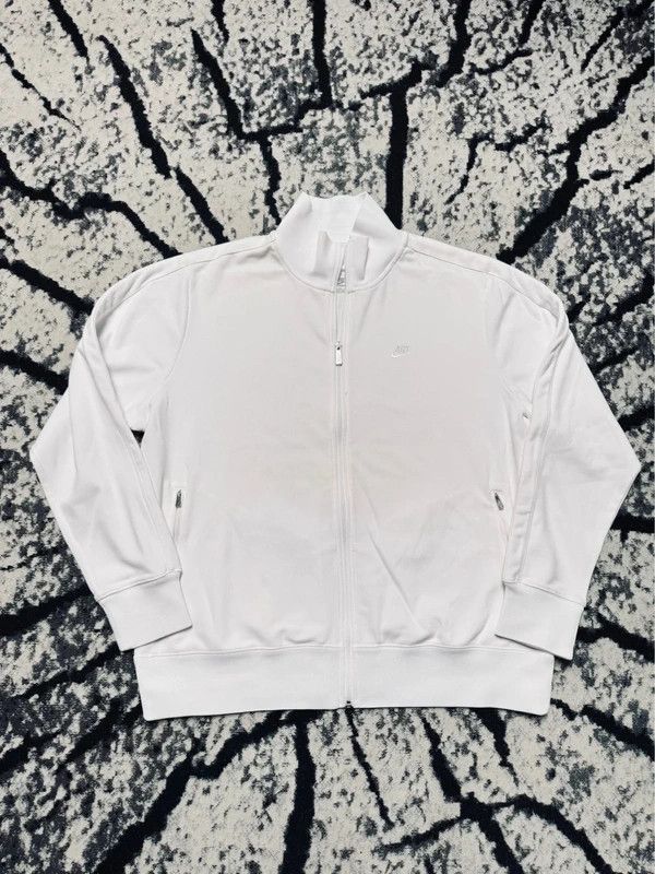 Nike Nike Track Jacket Zip Hoodie White XXL Size US XXL / EU 58 / 5 - 1 Thumbnail