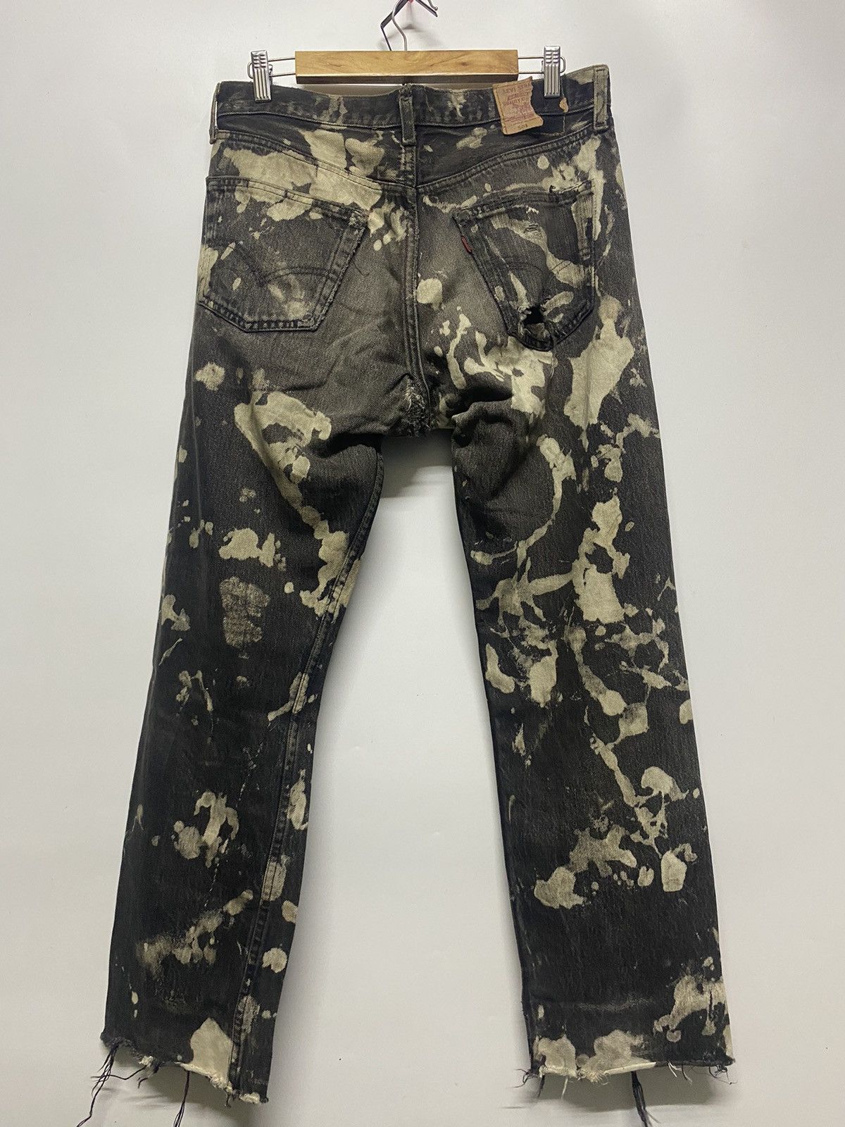 Levi's Vintage Levi’s 501 WPL 423 Distressed Denim Jeans Size US 32 / EU 48 - 2 Thumbnail