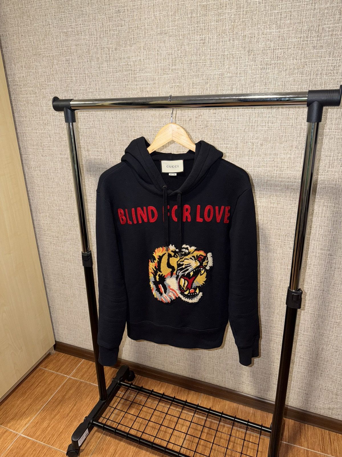 Gucci GUCCI BLIND FOR LOVE BLACK TIGER HOODIE Size US XS / EU 42 / 0 - 3 Thumbnail