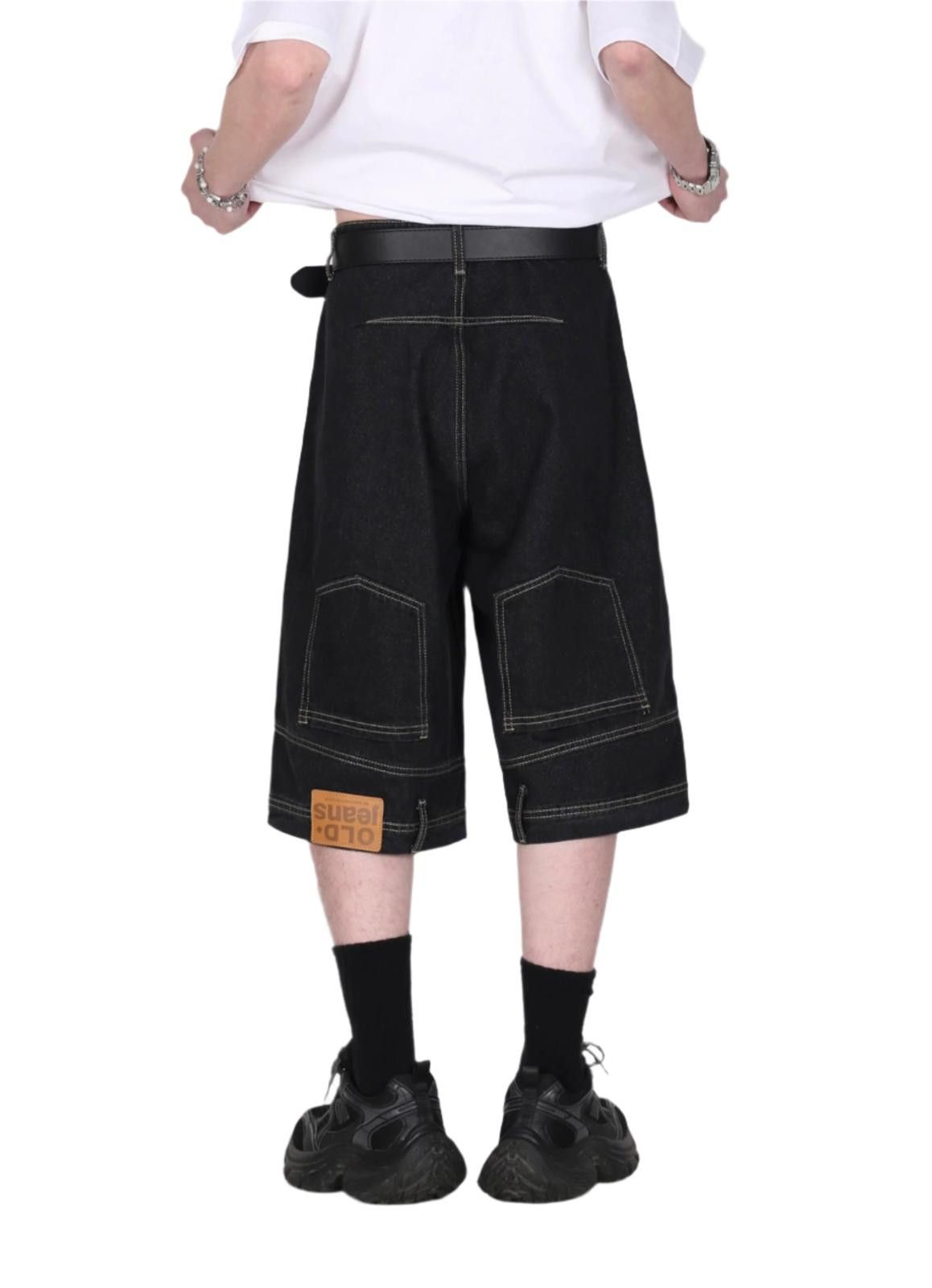 Vintage Reverse Design Baggy Wide Leg Jorts Size US 33 - 6 Thumbnail