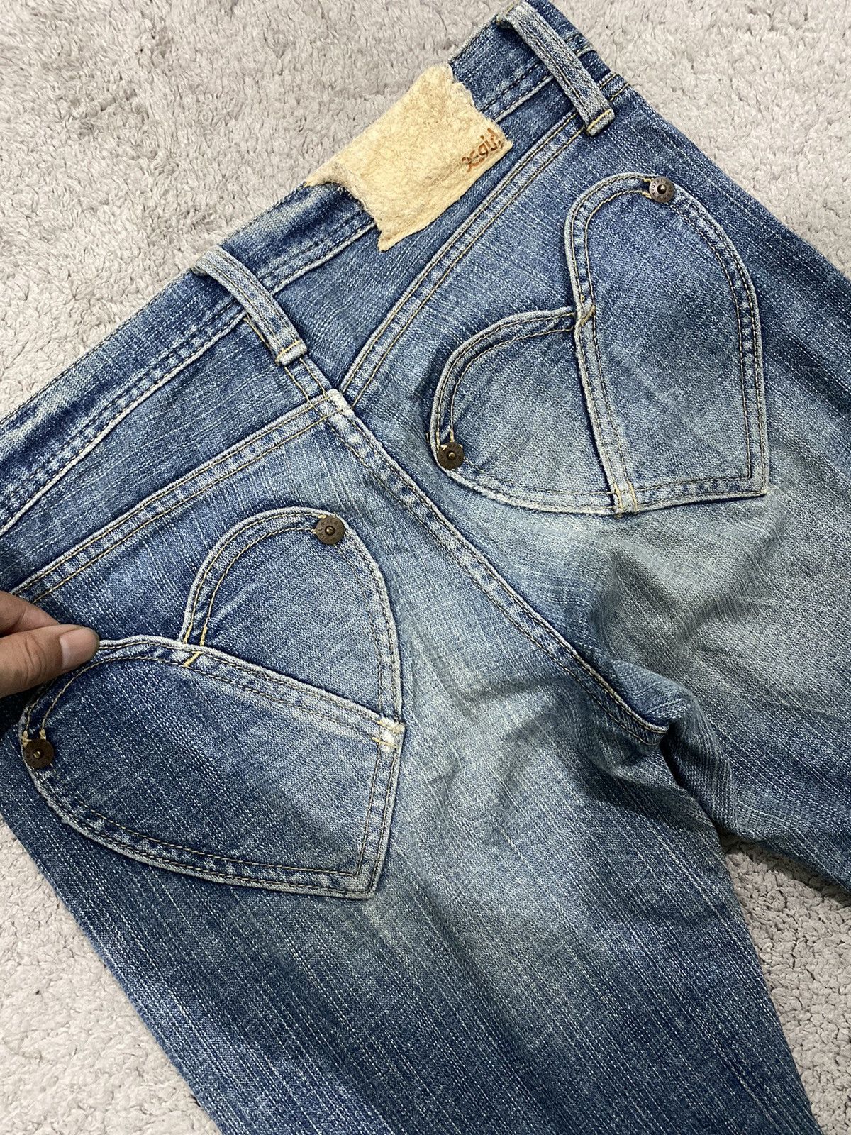 Japanese Brand X-Girl Jeans Denim Size US 30 / EU 46 - 5 Thumbnail