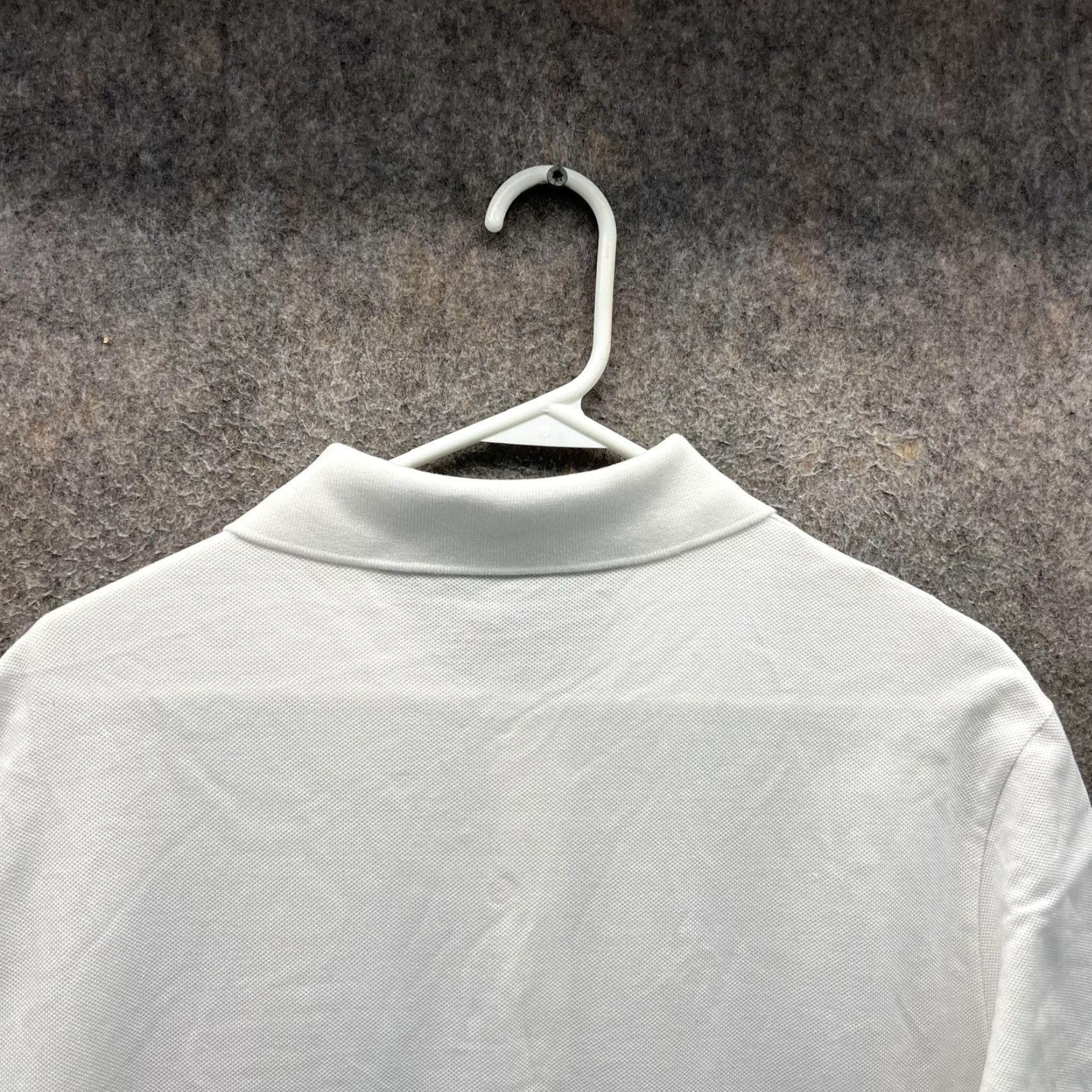 Versace Versace Polo Shirt Mens 2XL White Taylor Fit Made In Italy Pique Logo Patch Size US XXL / EU 58 / 5 - 7 Thumbnail