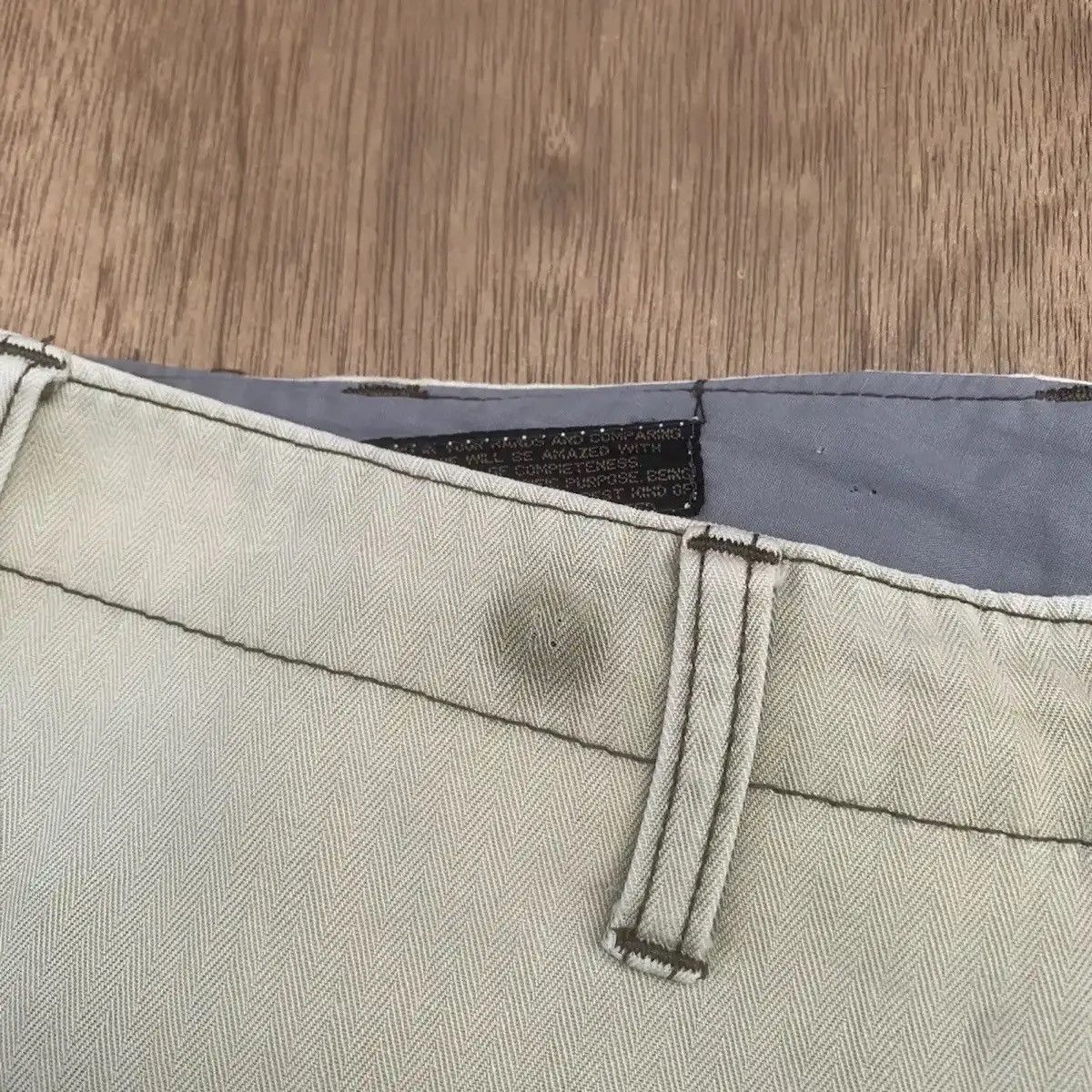 Japanese Brand SUN FADED‼️VINTAGE ARMY TROUSERS HBT MONKEY CARGO PANTS RARE Size US 28 / EU 44 - 10 Thumbnail