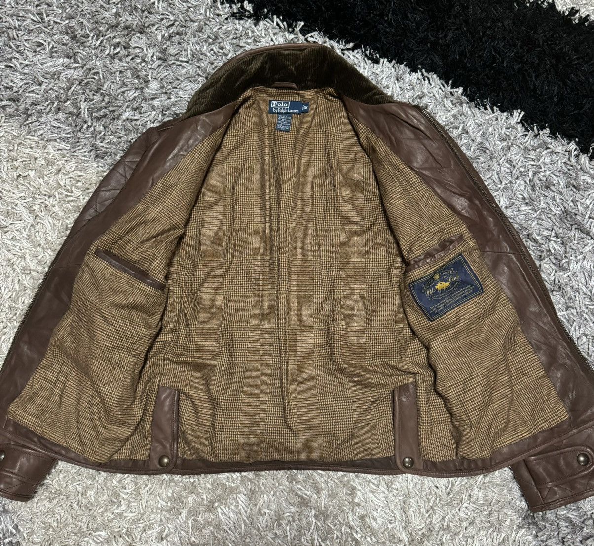 Polo Ralph Lauren × Vintage VINTAGE POLO RL LEATHER JACKET JAPAN Size US M / EU 48-50 / 2 - 5 Thumbnail