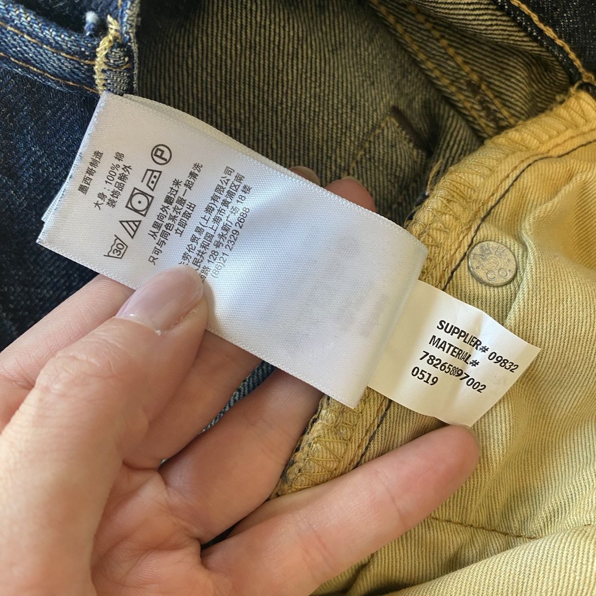 RRL Ralph Lauren RRL Slim Narrow Jean Rinse Wash Size US 30 / EU 46 - 14 Thumbnail