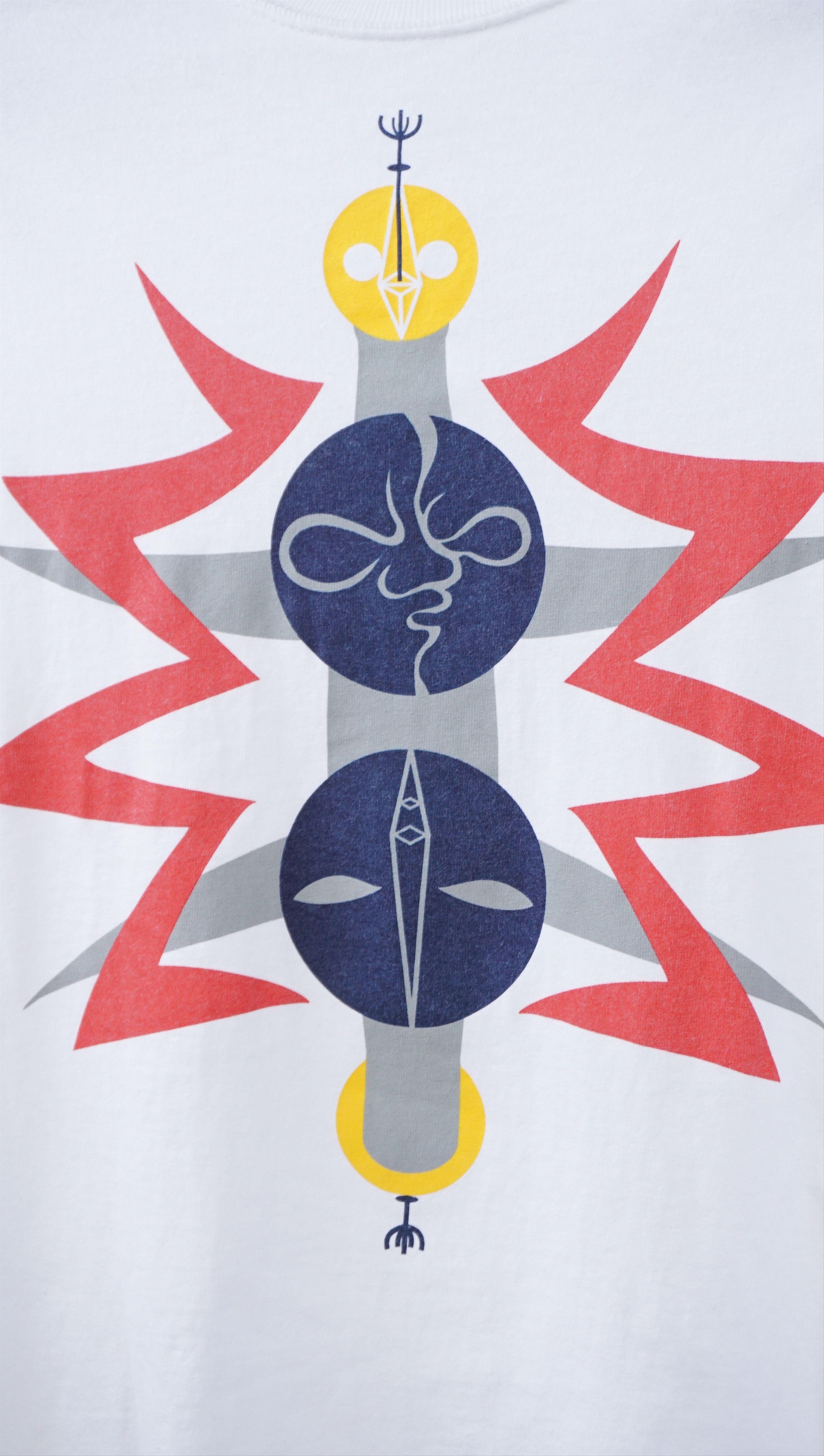 Japanese Brand × Vintage Taro Okamoto Tower of the sun Tee Size US S / EU 44-46 / 1 - 3 Thumbnail