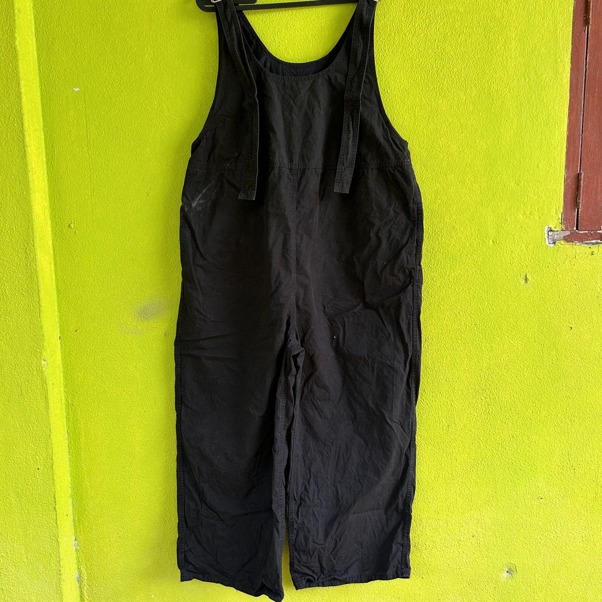 Vintage Vintage FrameWork Baggy Black Jumpsuit Size 26" / US 2 / IT 38 - 1 Thumbnail