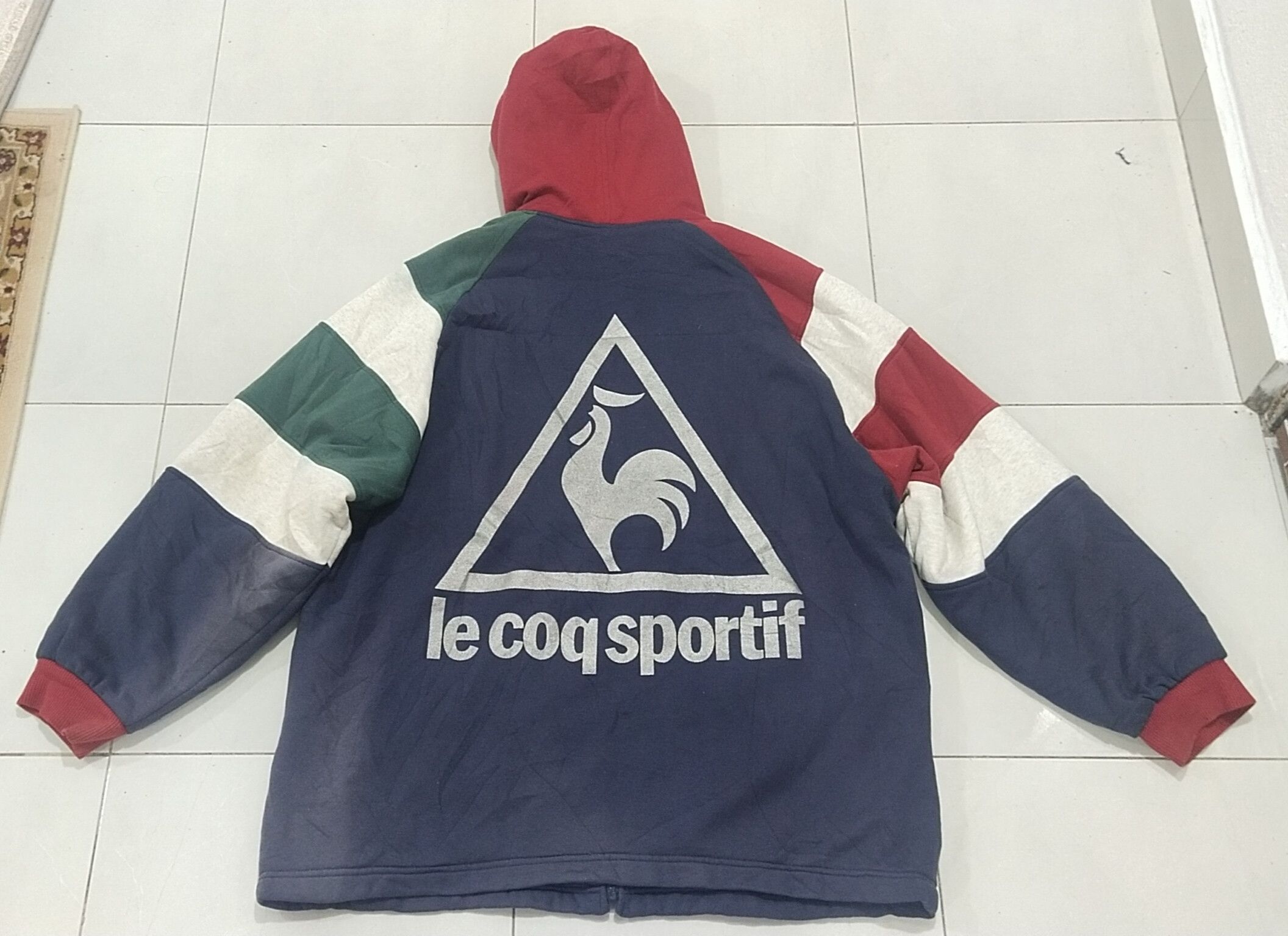 image of Le Coq Sportif Vintage Lecoqsportif Hoodies, Men's (Size Large)