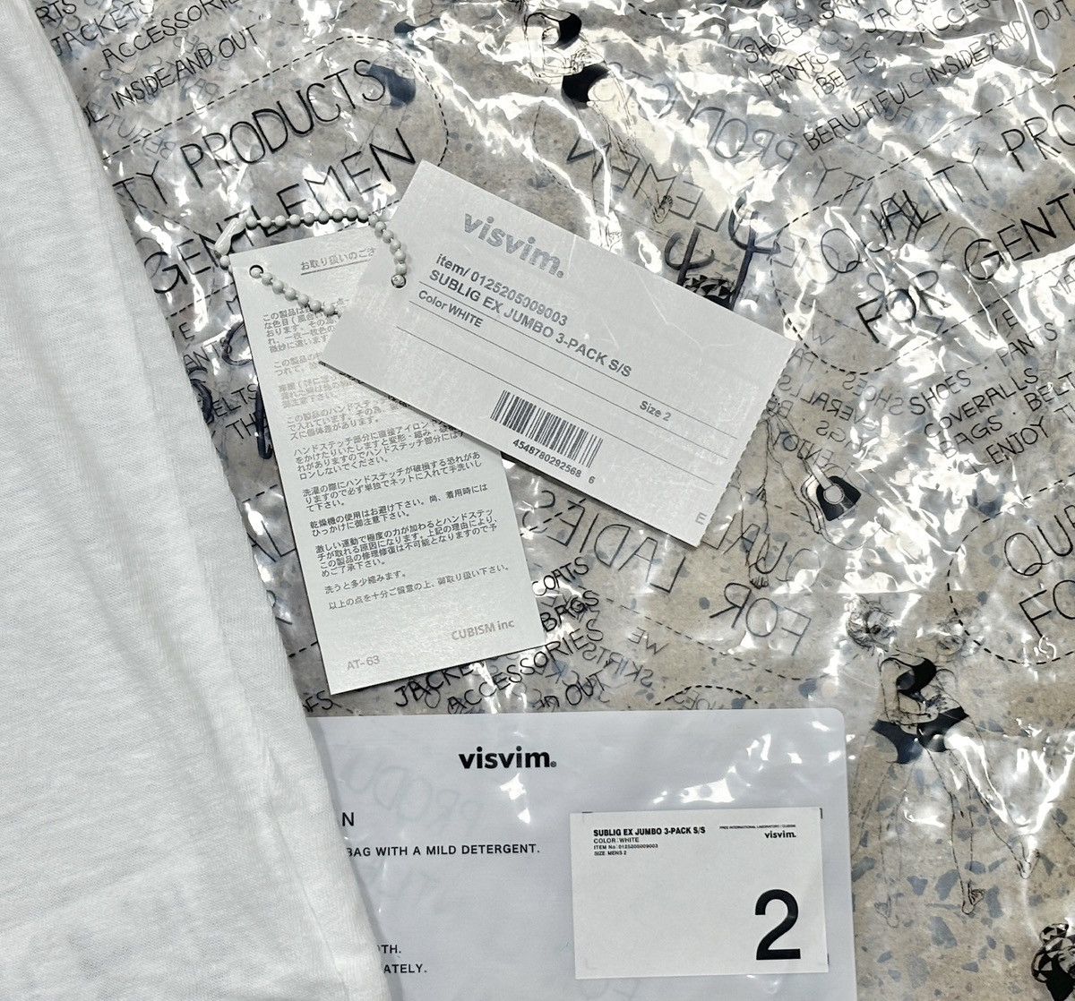 Visvim VISVIM 25AW SUBLIG EX JUMBO Tee ，size2 Size US M / EU 48-50 / 2 - 2 Thumbnail