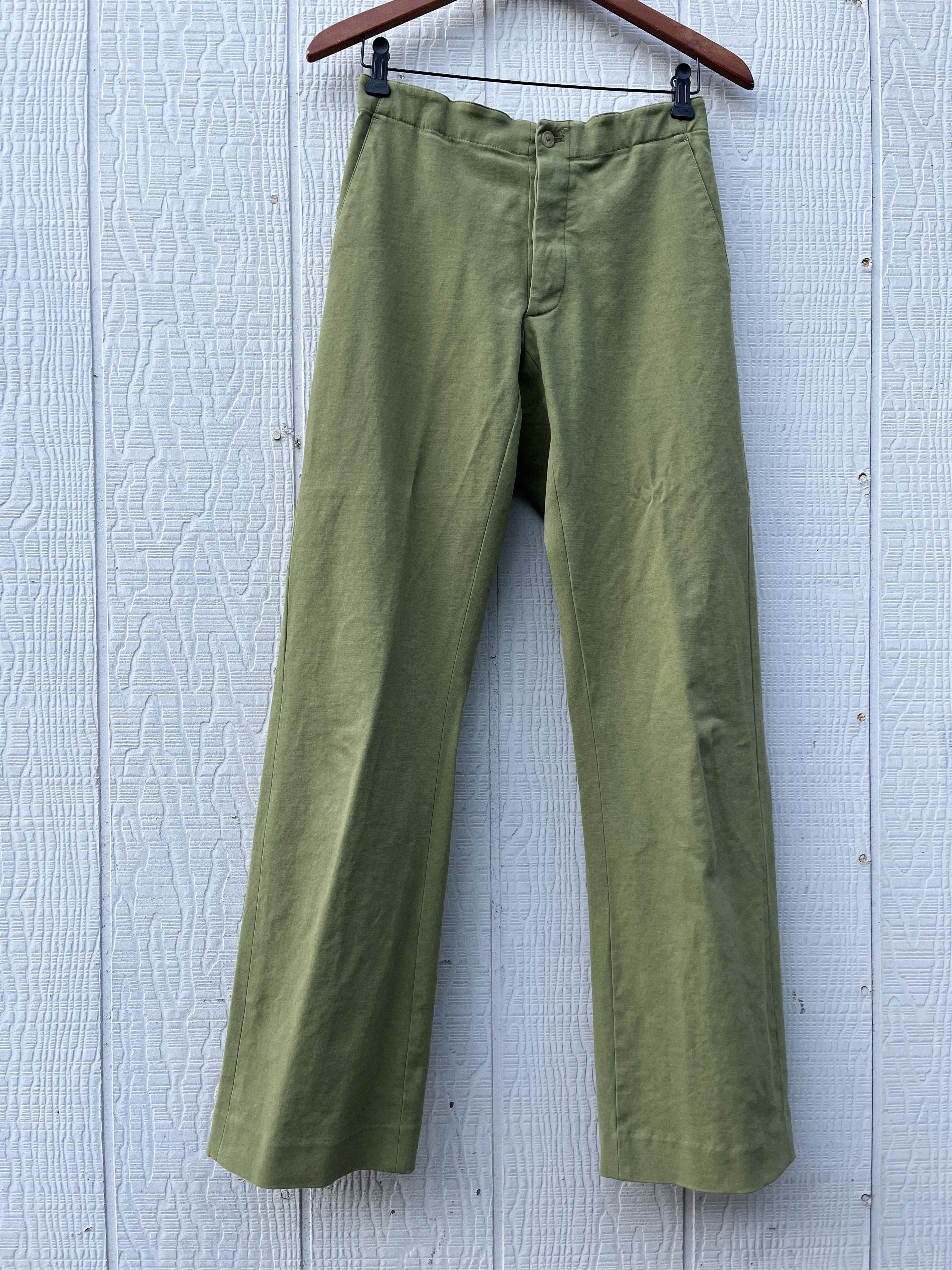 Burberry Prorsum Roberto Menichetti Early 2000s Tech Stretch Trousers Size US 32 / EU 48 - 1 Thumbnail