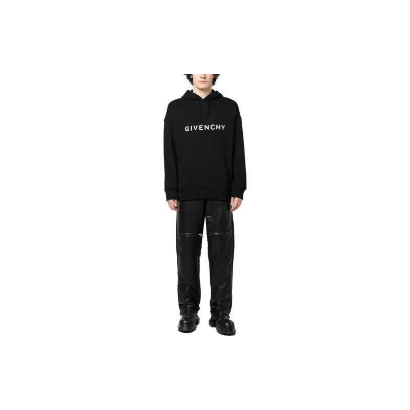 Givenchy o1w1db10325 Slim Fit Hoodie in Black Size US XXL / EU 58 / 5 - 5 Thumbnail