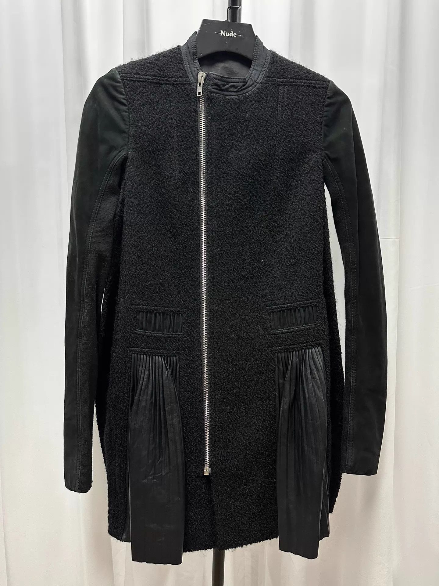 Rick Owens Rick Owens Cashmere-Lambskin Long Jacket 40 Size S / US 4 / IT 40 - 1 Thumbnail