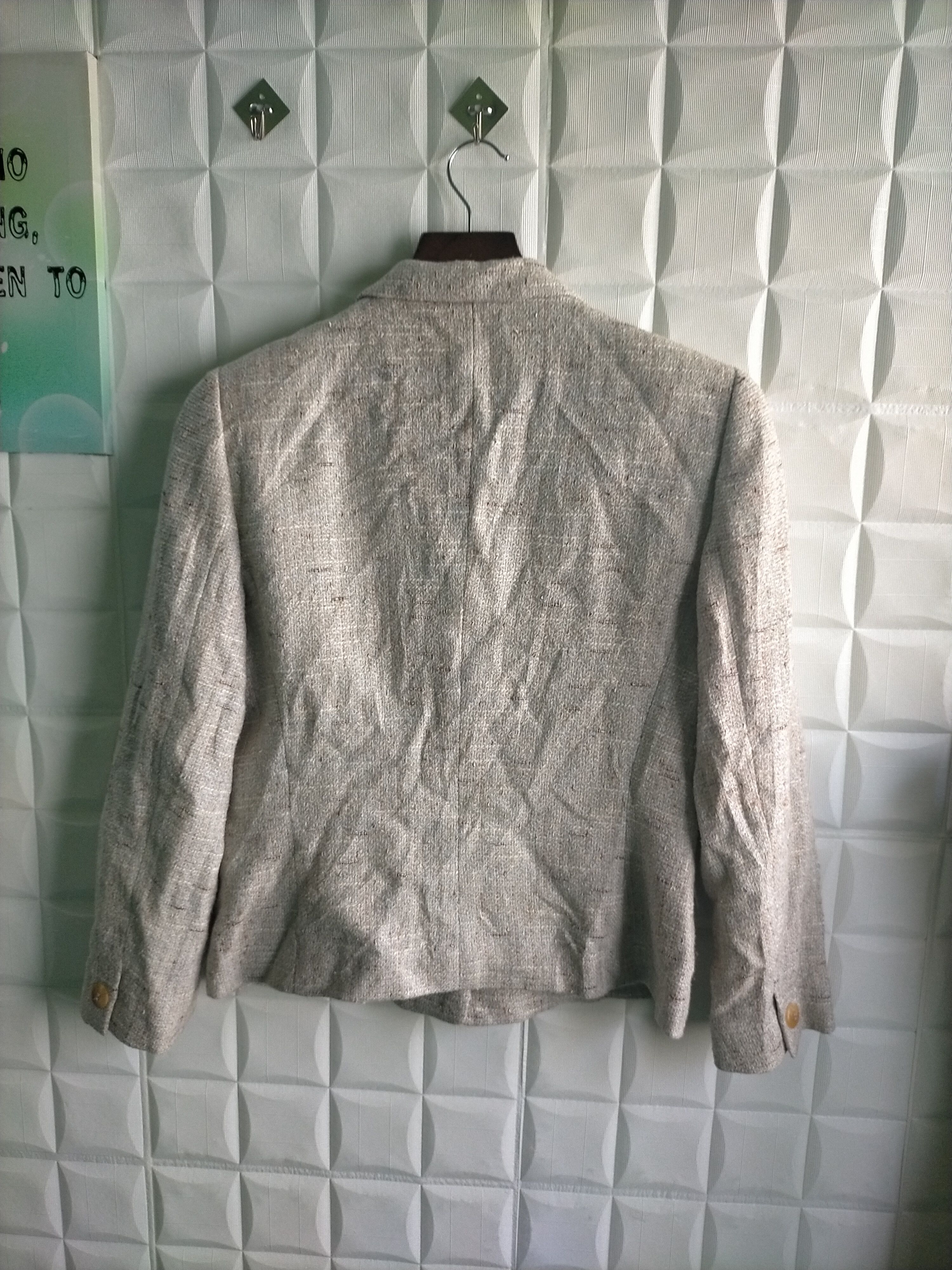 Burberry Vintage Burberry Blazer 90s Size M / US 6-8 / IT 42-44 - 6 Thumbnail
