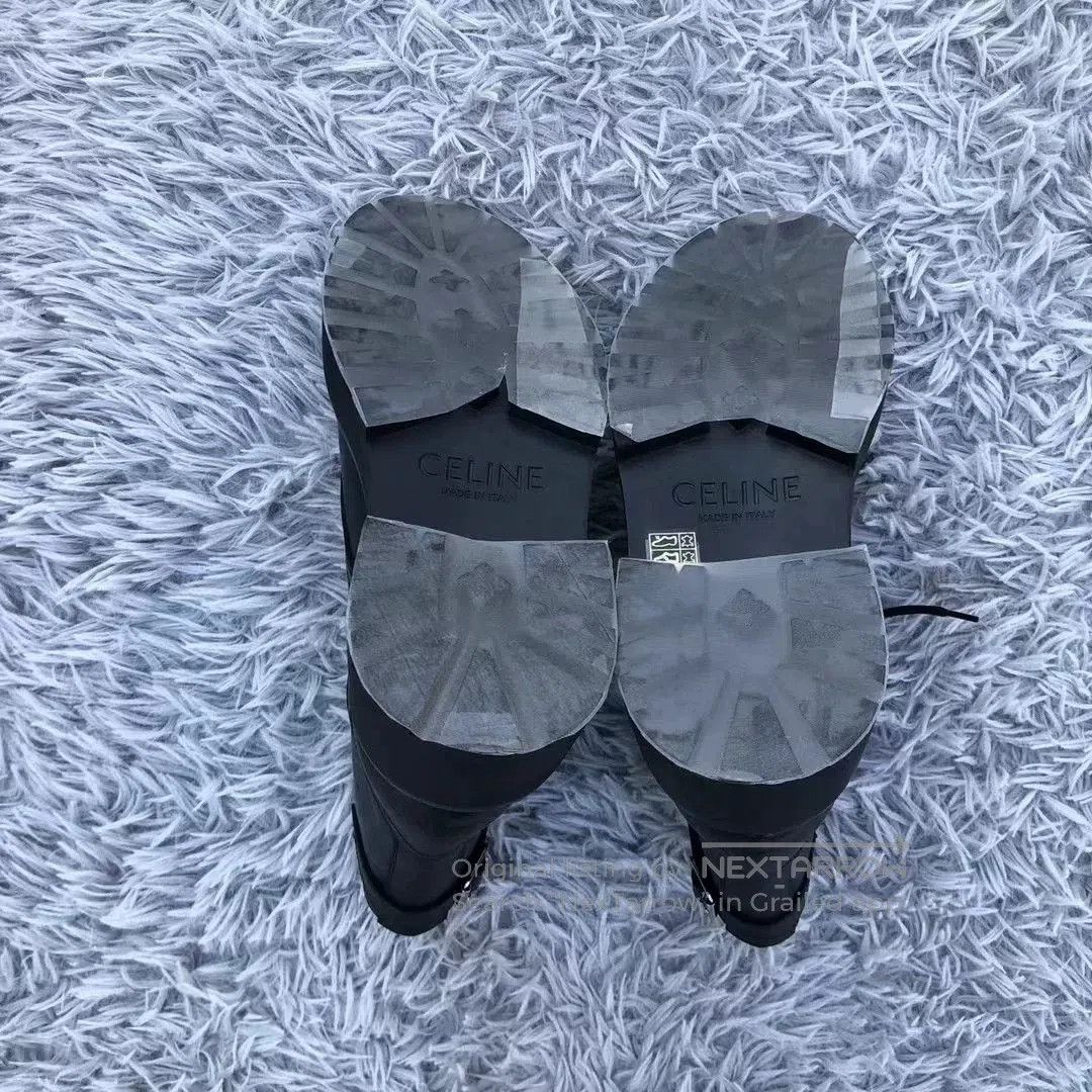 Celine Celine 22SS Leather Rivet Logo Boots. Size US 7 / EU 40 - 6 Thumbnail