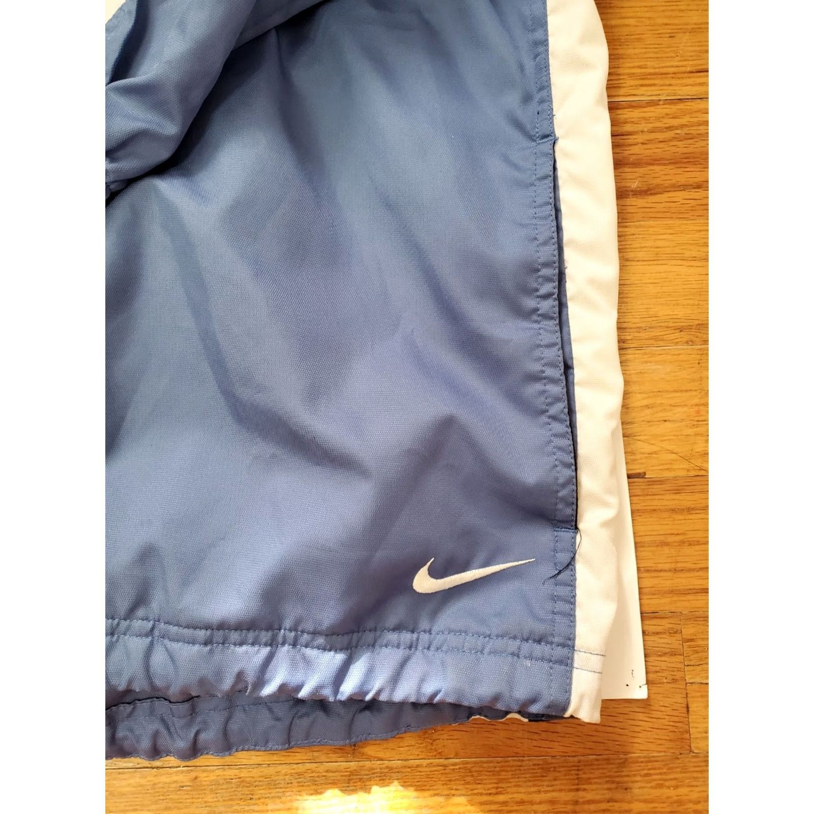 Nike Nike Windbreaker Jacket Mens Size M 1/2 Zip Hooded Blue Pocket Zipper Retro 80s 90s Athleisure Nike Air Size US M / EU 48-50 / 2 - 2 Thumbnail