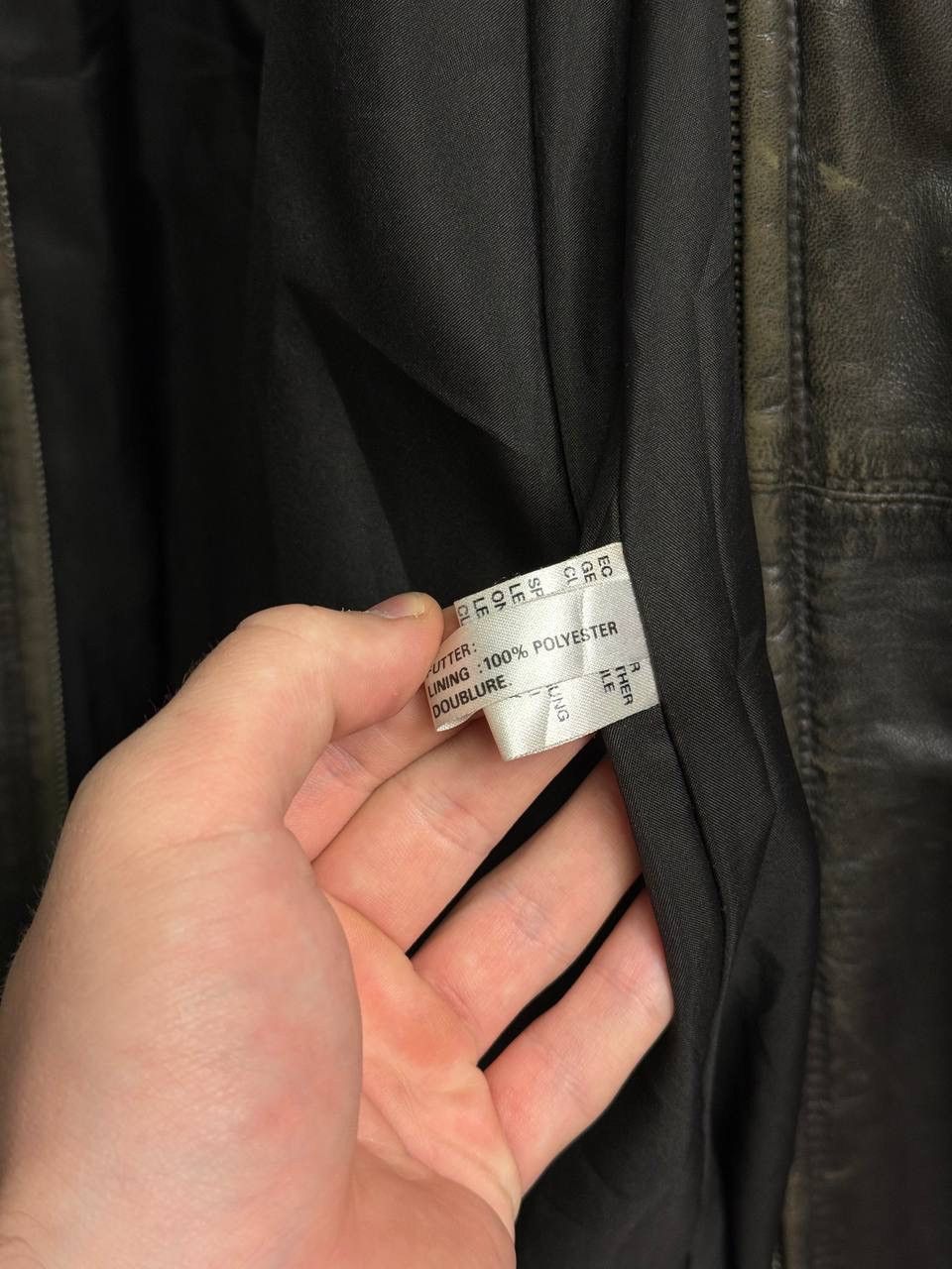Yves Saint Laurent Vintage Rare Yves Saint Laurent Leather Jacket 90s Size US L / EU 52-54 / 3 - 8 Thumbnail