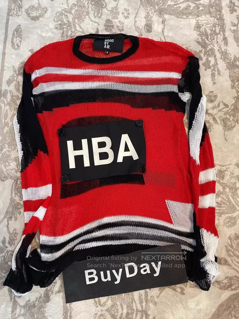 Hood By Air HBA Hood By Air Red Sweater. Size US M / EU 48-50 / 2 - 1 Thumbnail