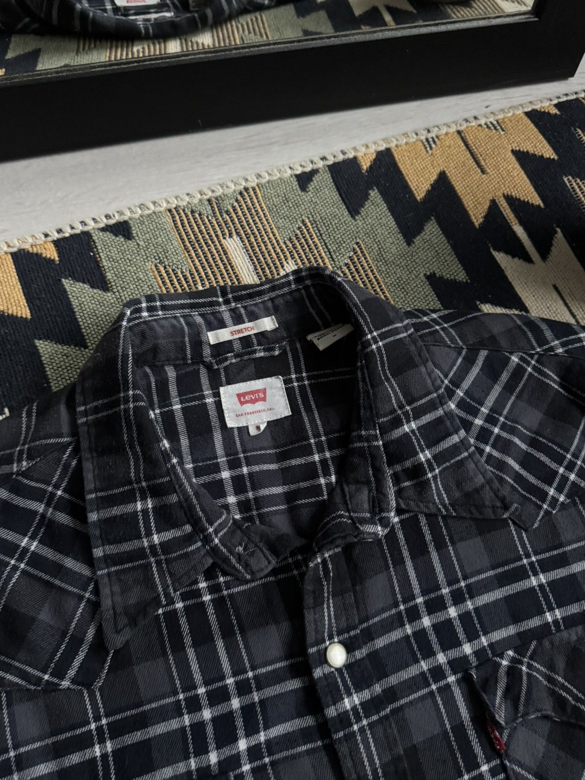 Levi's Vintage Levi’s Flannel Button Up Shirt Size US M / EU 48-50 / 2 - 8 Thumbnail