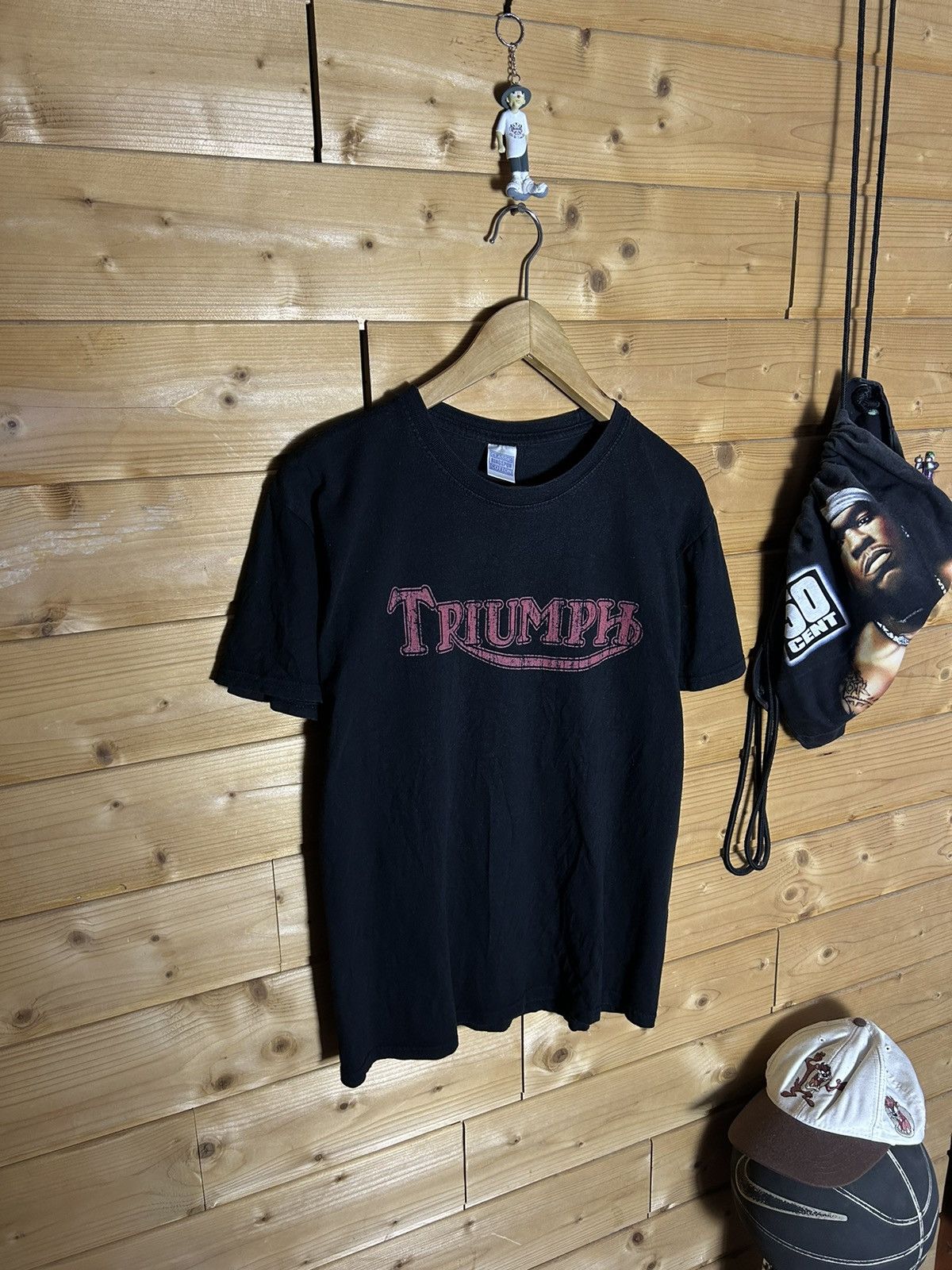 Vintage Vintage Triumph t shirt Size US M / EU 48-50 / 2 - 1 Thumbnail