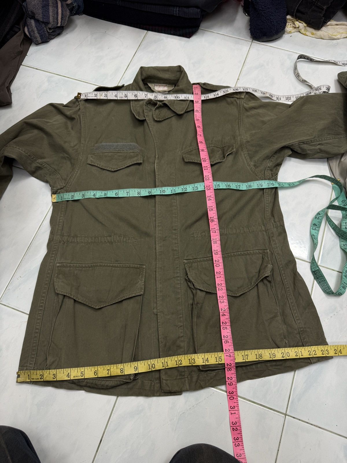 Vintage 🔥🔥🔥ARCHIVE VINTAGE M47 FRENCH ARMY JACKET Size US M / EU 48-50 / 2 - 16 Thumbnail