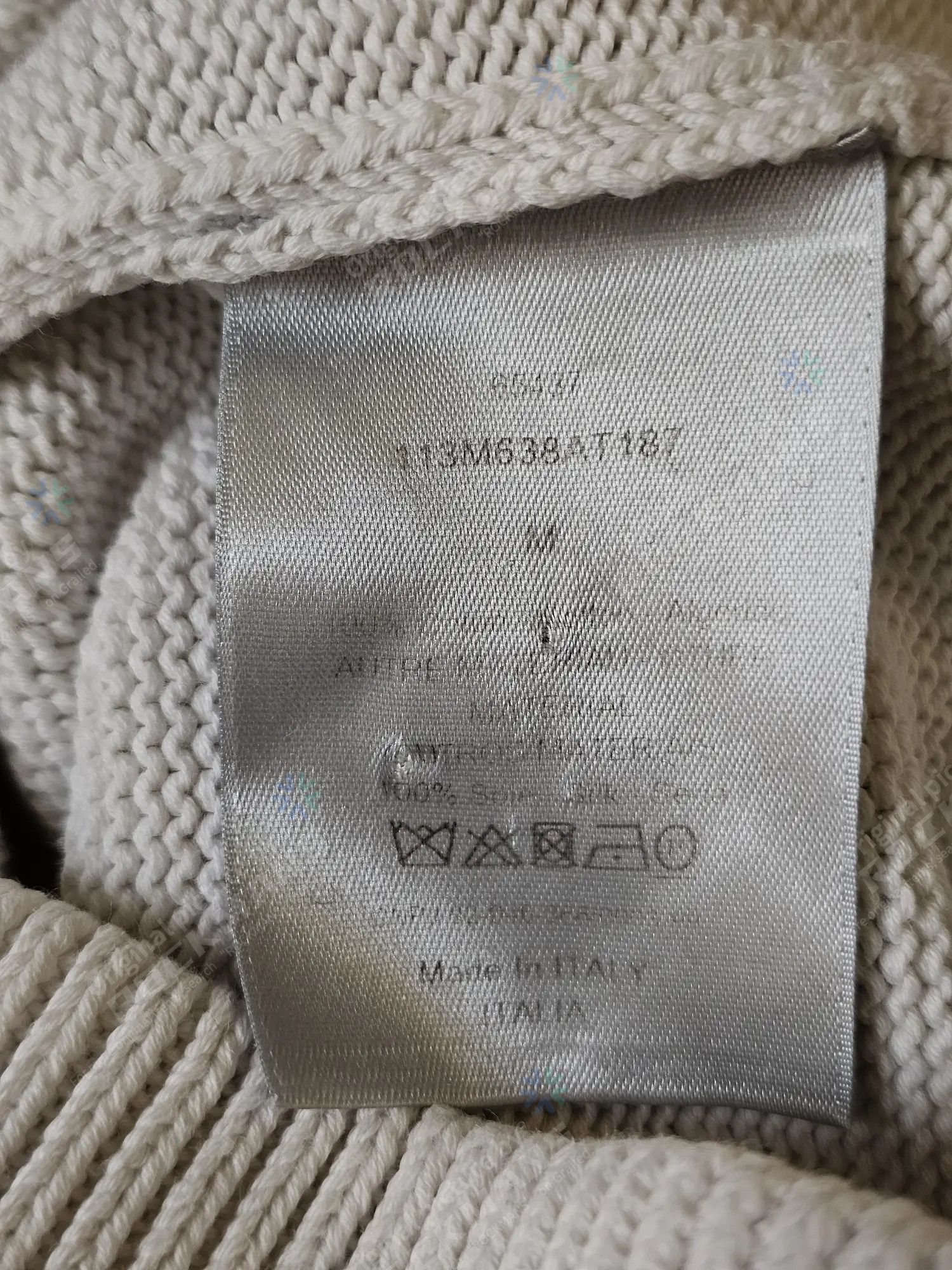 Dior Dior Men's Beige Sweater Size M Size US M / EU 48-50 / 2 - 6 Thumbnail