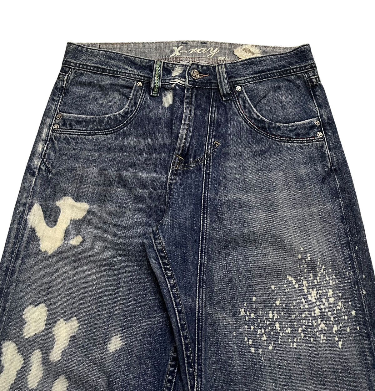 Japanese Brand Very Rare Vintage Japanese Brand X-ray Flared Jeans 1990s Size US 36 / EU 52 - 3 Thumbnail