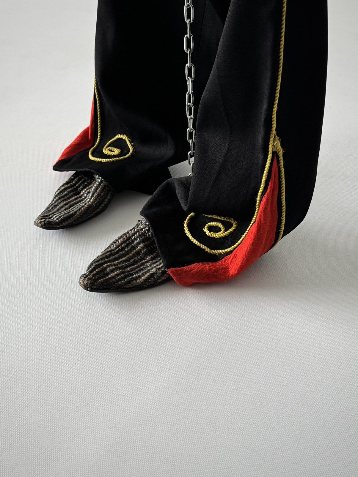 Vintage Antique Early 20th Century European Theater 'Hussar' Pants Size US 29 - 4 Thumbnail