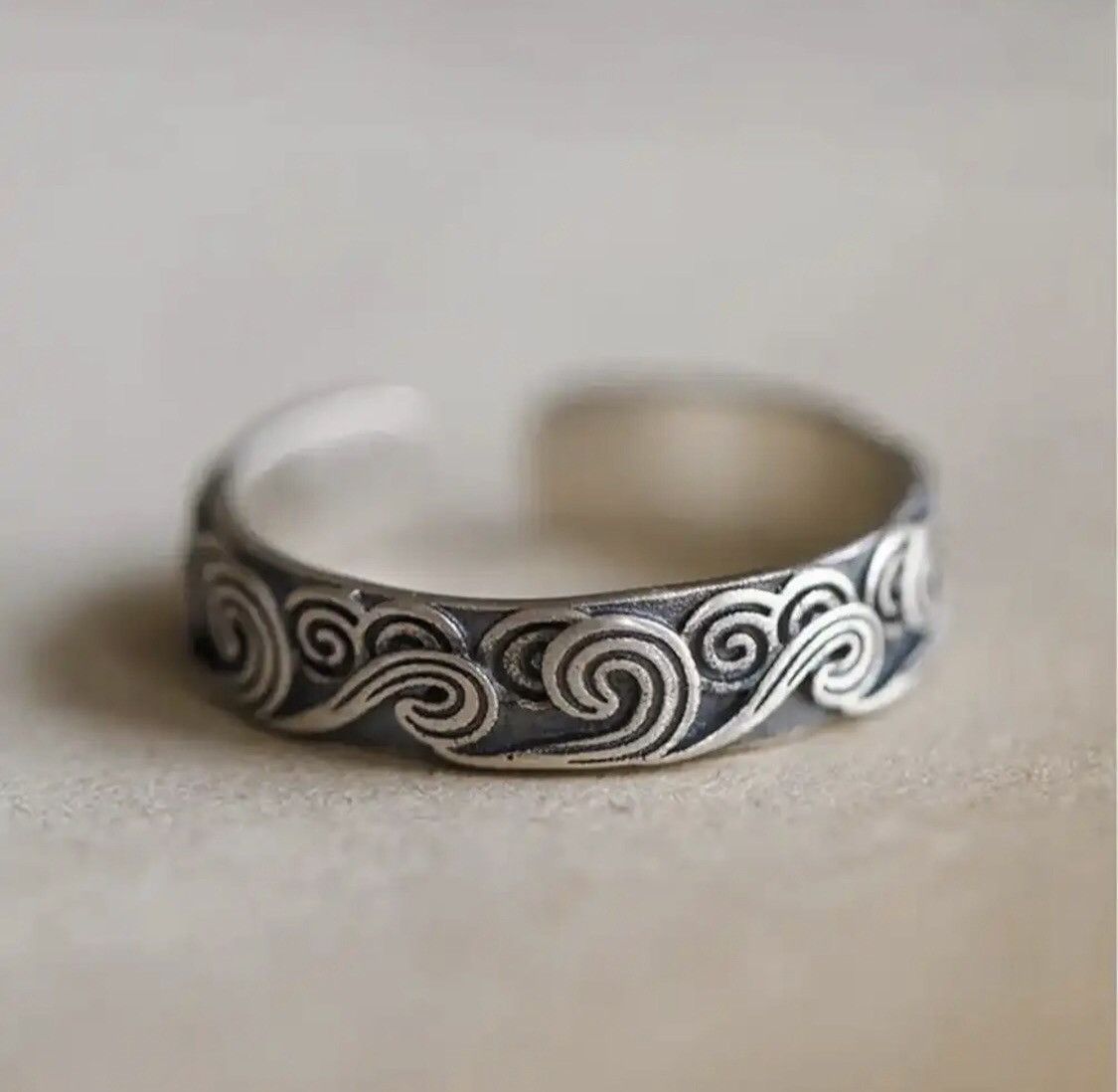 Jewelry Wave Cloud Rings Size ONE SIZE - 2 Thumbnail