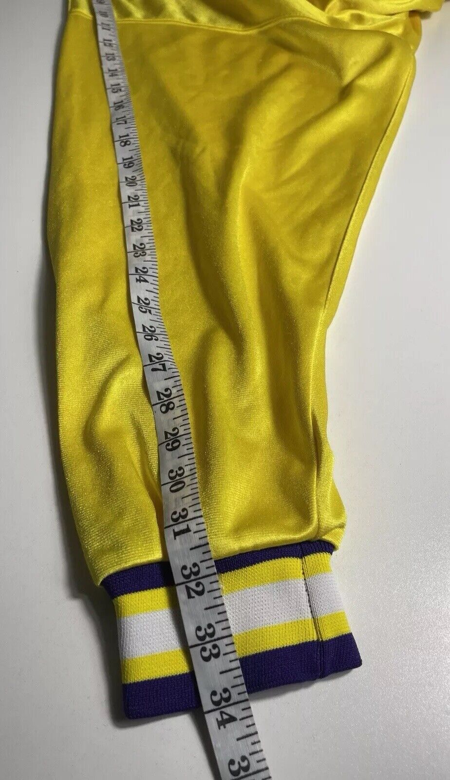 NBA × Starter × Vintage Starter Vtg Los Angeles Lakers Jacket NBA Authentics Sz 2XL Size US XXL / EU 58 / 5 - 13 Thumbnail