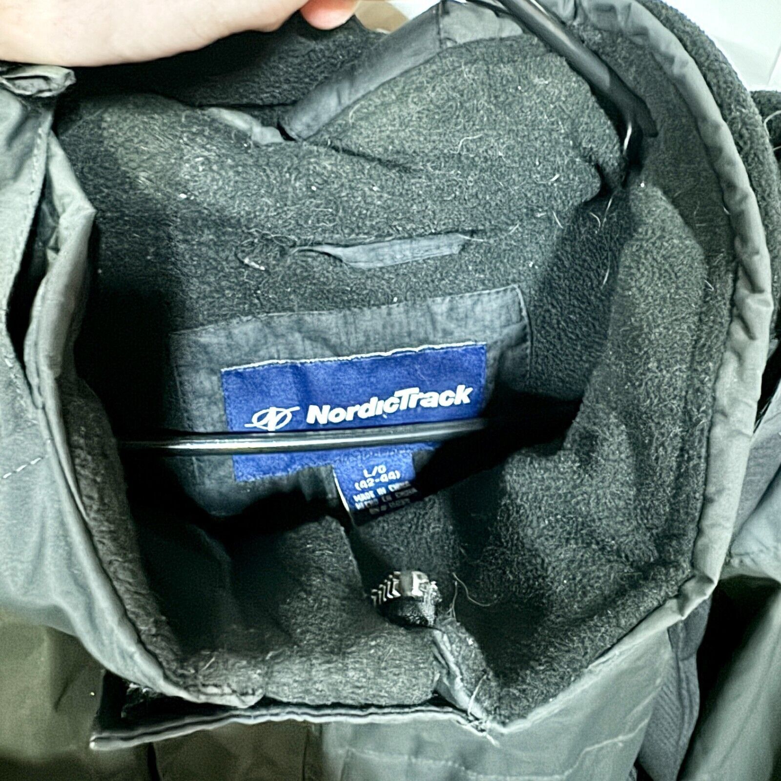 Other NordicTrack Insulated Puffer Down Zip Up Hooded Jacket LG Size US L / EU 52-54 / 3 - 3 Thumbnail