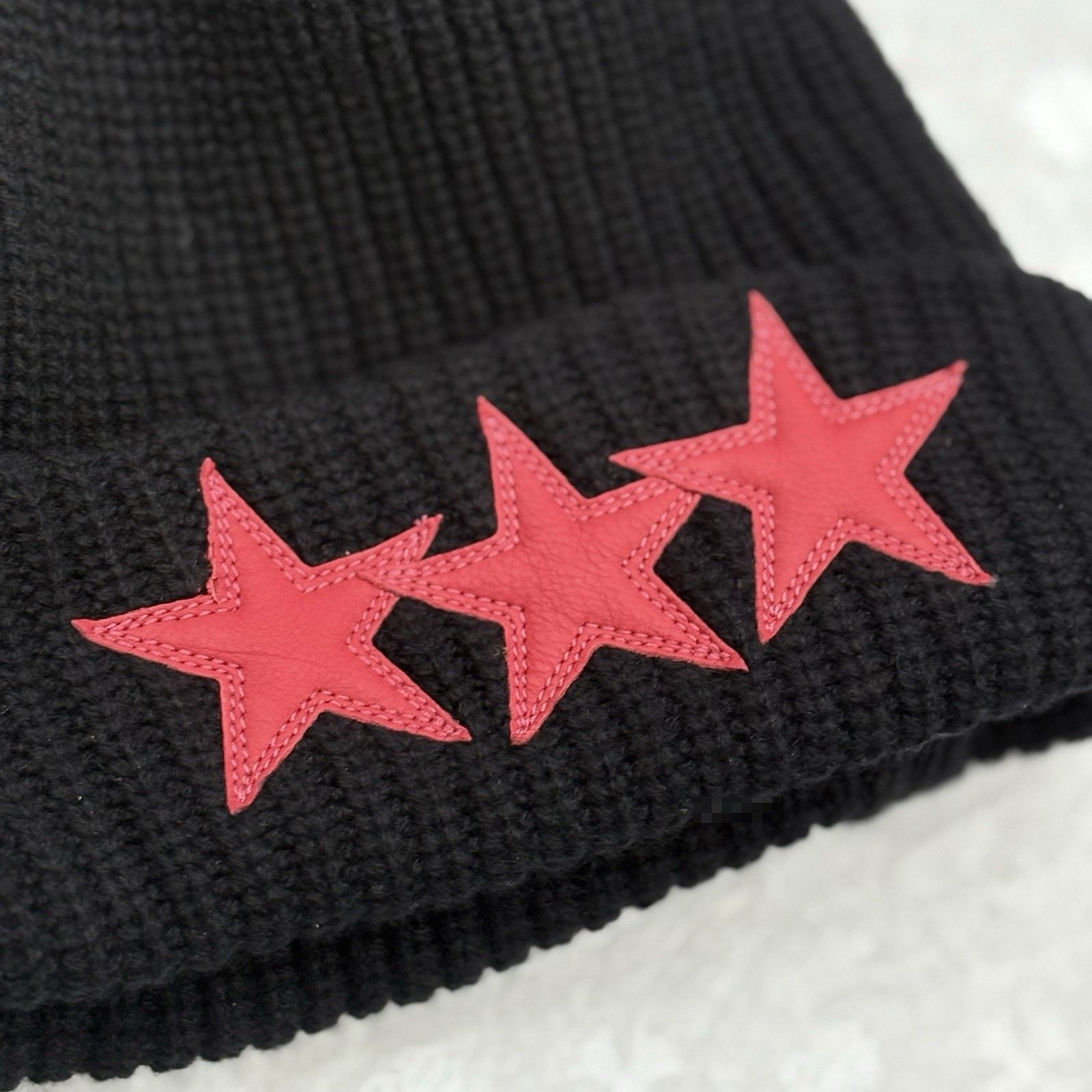 Chrome Hearts Chrome Hearts Triple Star Sludge Beanie | BRAND NEW! Size ONE SIZE - 5 Thumbnail