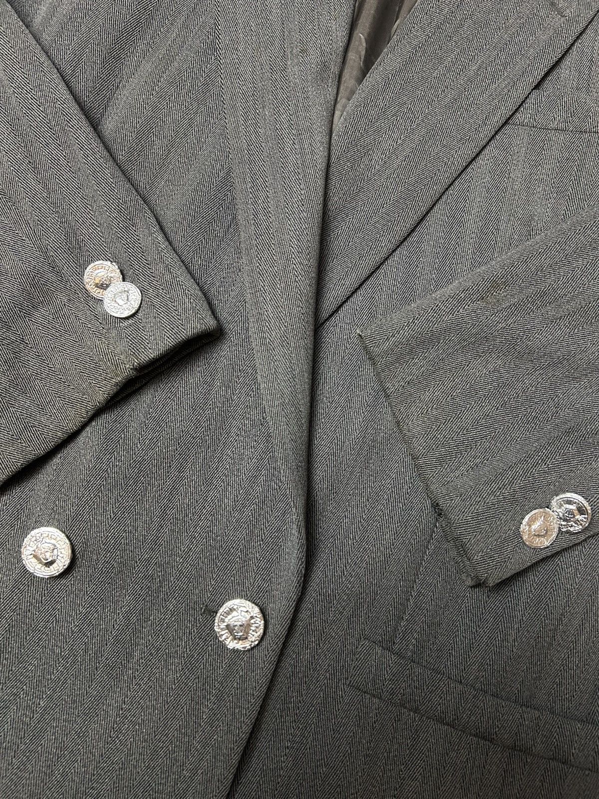 Designer × Versace GIANNI VERSACE SINGLE BREAST BLAZER Size 40R - 2 Thumbnail