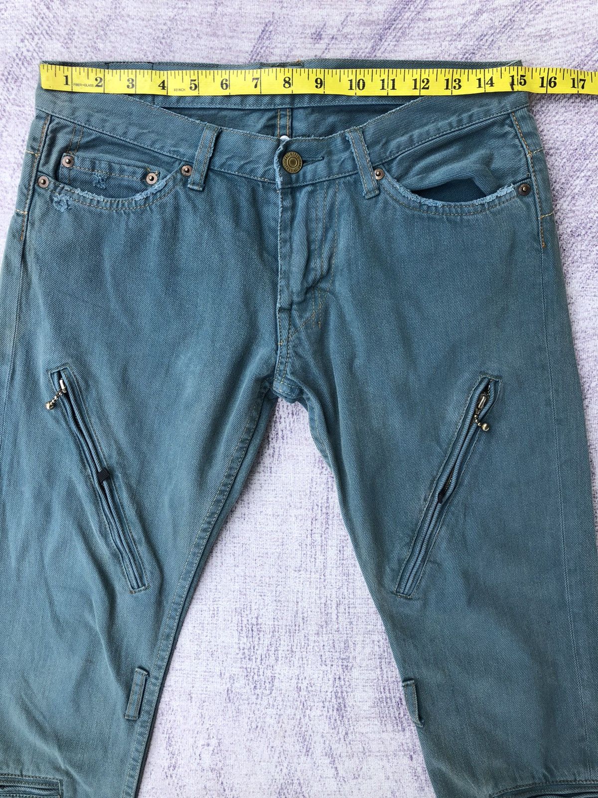 Japanese Brand Vintage Pants Very Rare Zipper Design Size US 30 / EU 46 - 2 Thumbnail