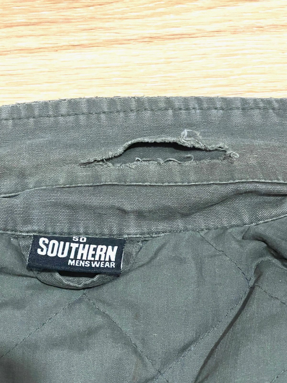 Vintage Vintage Military Field Jacket Distressed Faded Workwear L Size US XL / EU 56 / 4 - 12 Thumbnail