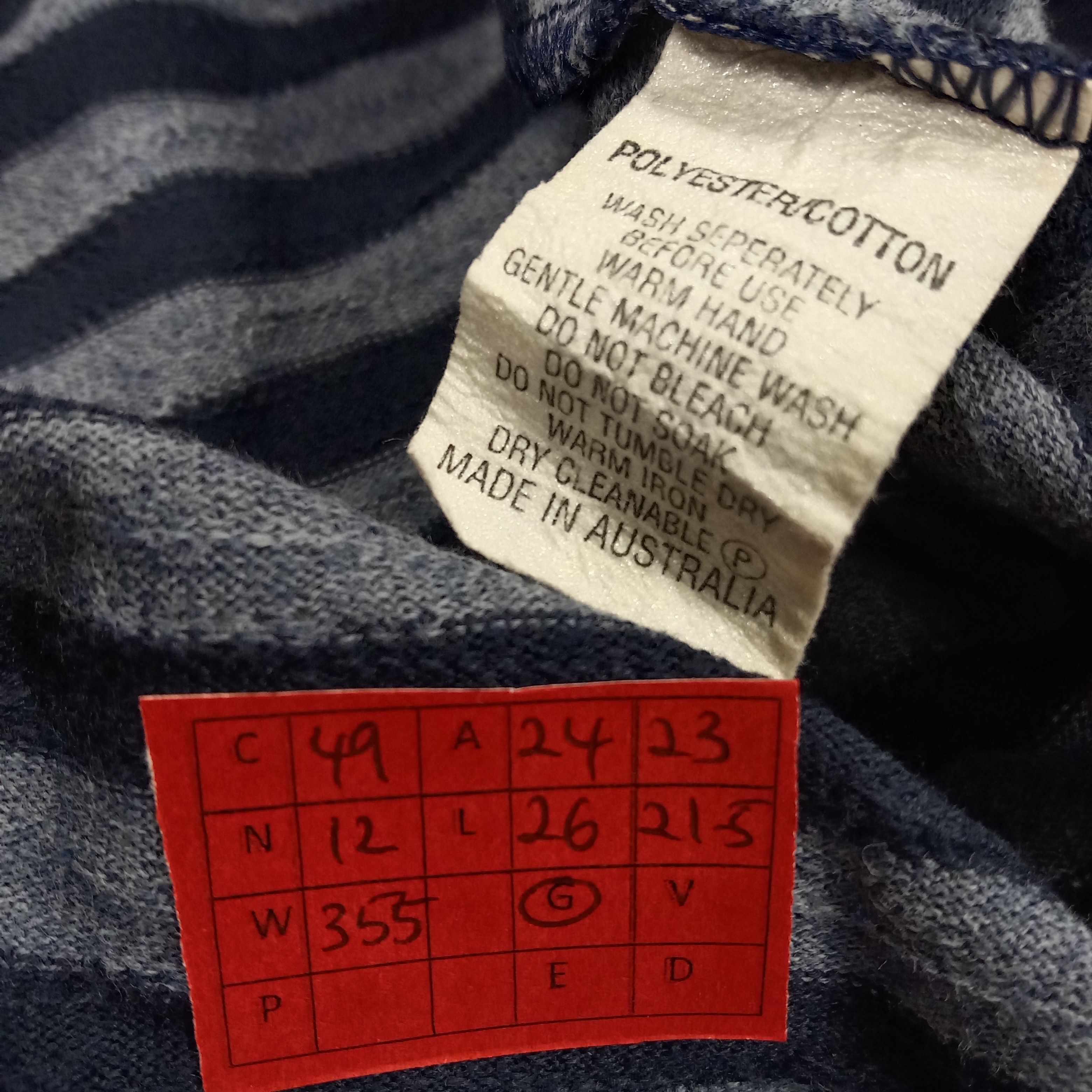 Mambo × Vintage Mambo Surfing Streetwear Style Stripes Design Sweater Size US L / EU 52-54 / 3 - 8 Thumbnail