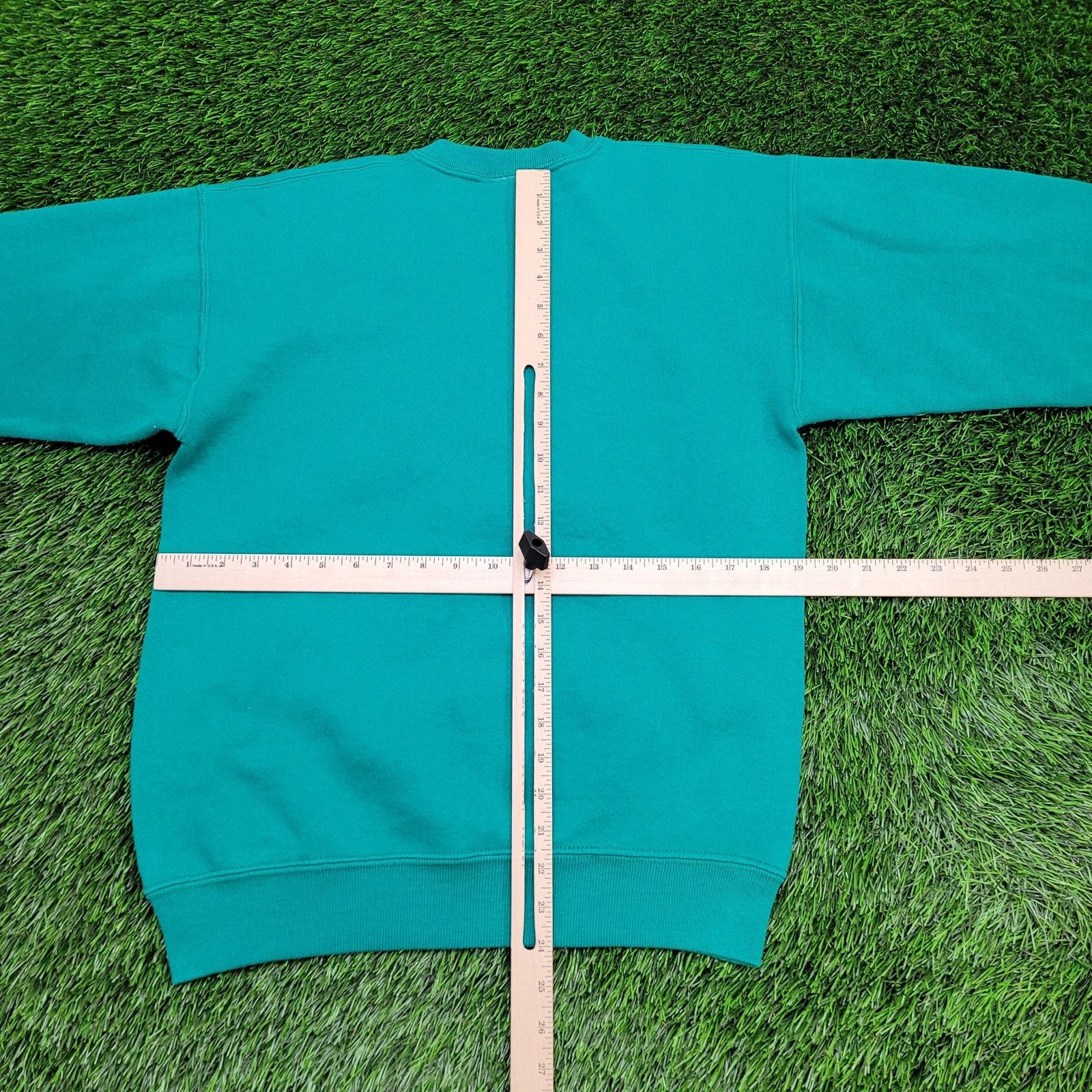 Lee Vintage 80s Vancouver Sweatshirt Womens M/L 19x24 Crop USA Size L / US 10 / IT 46 - 7 Thumbnail