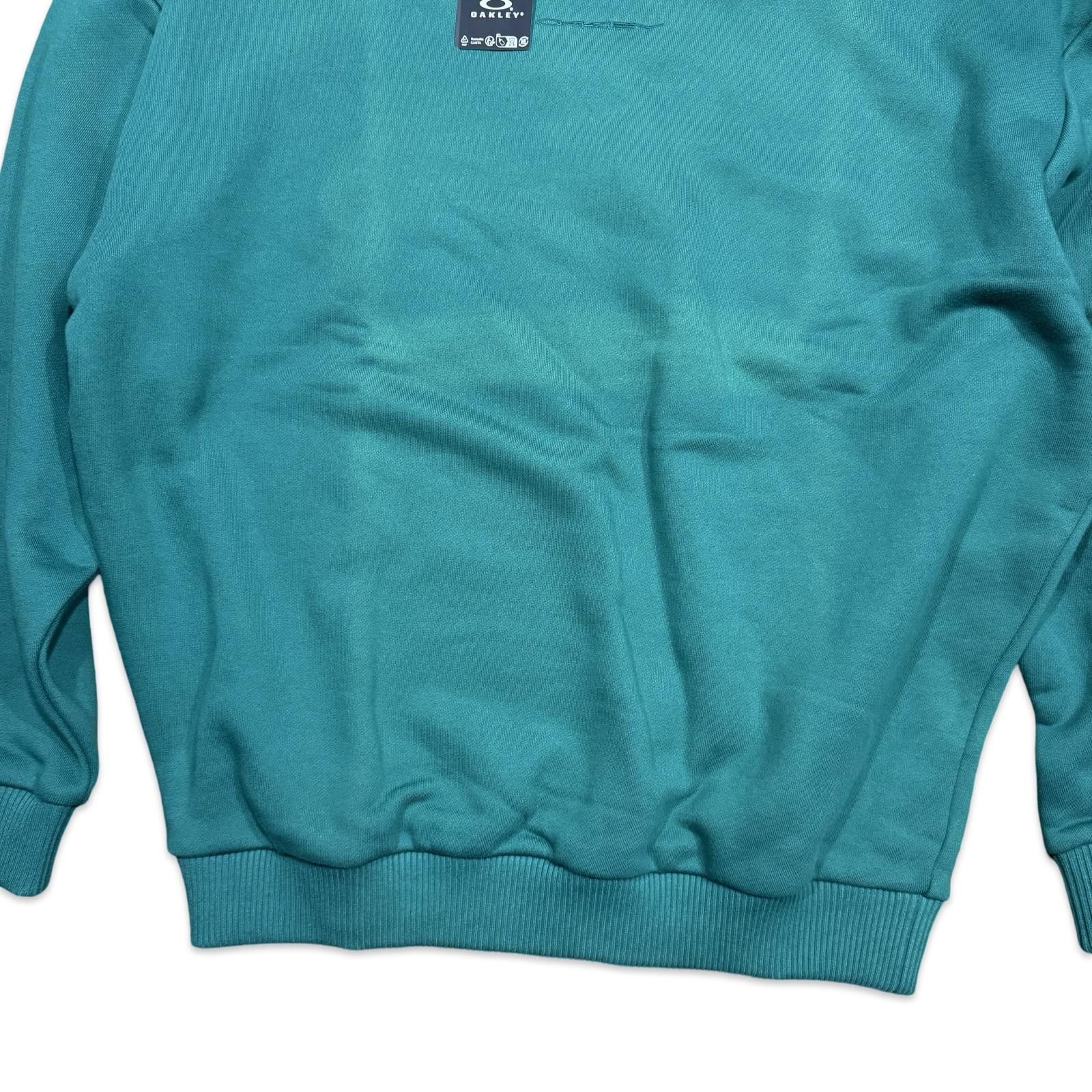 Oakley Oakley Embroidered Logo Green Relax Fit Crewneck Sweatshirt Size US XL / EU 56 / 4 - 3 Thumbnail