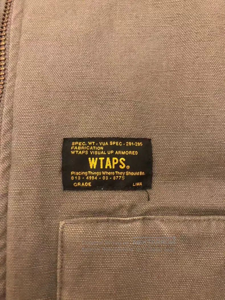 Wtaps Wtaps Military green cotton coat Size US L / EU 52-54 / 3 - 2 Thumbnail