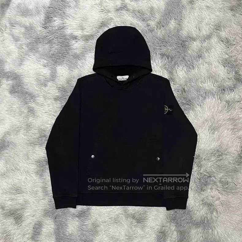Stone Island Stone Island Hoodie Sweatshirt, Black, M Size Size US M / EU 48-50 / 2 - 1 Thumbnail
