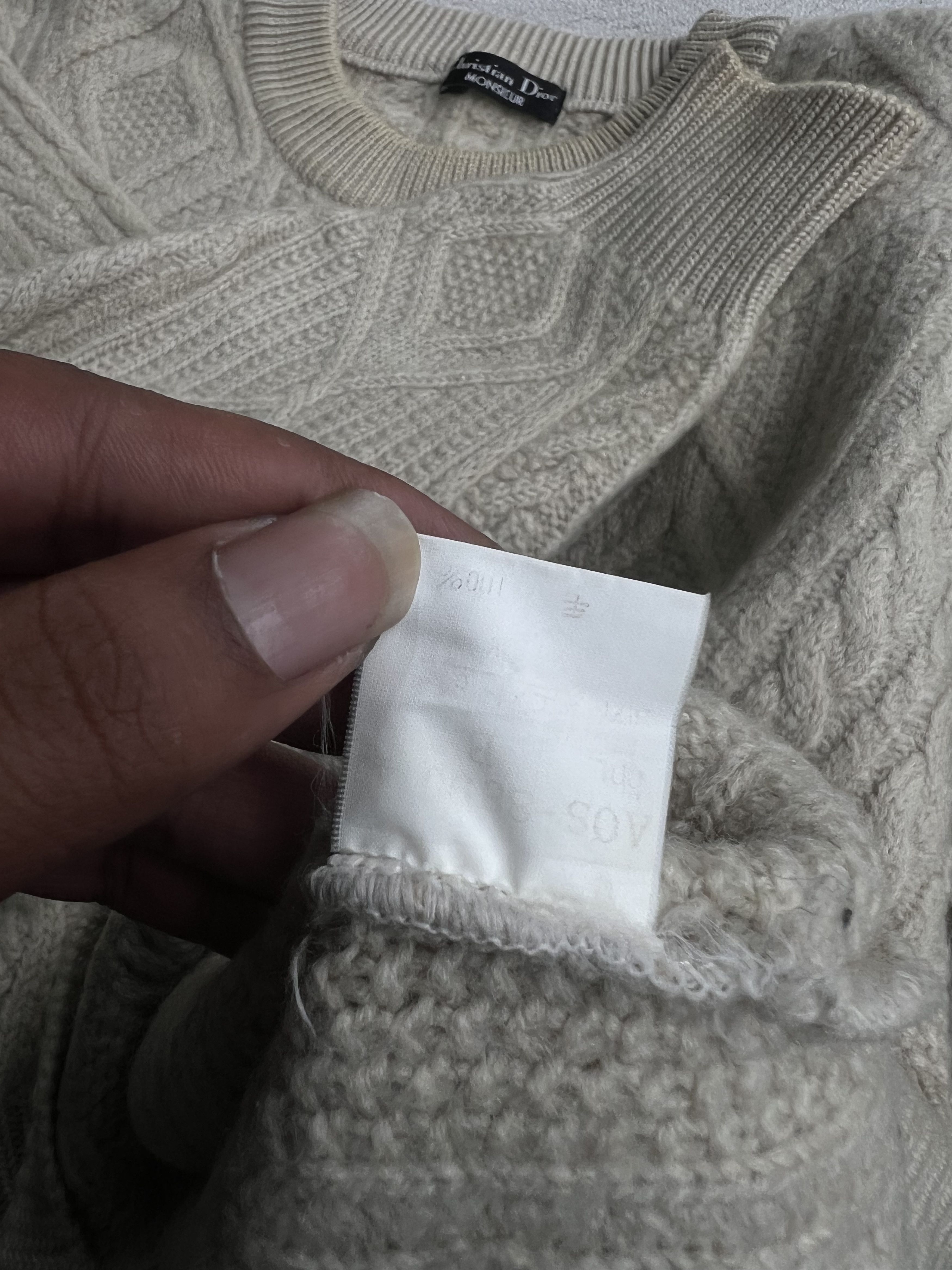 Christian Dior Monsieur Vintage 90s Christian Dior Monsieur Knit Mohair Size US M / EU 48-50 / 2 - 7 Thumbnail