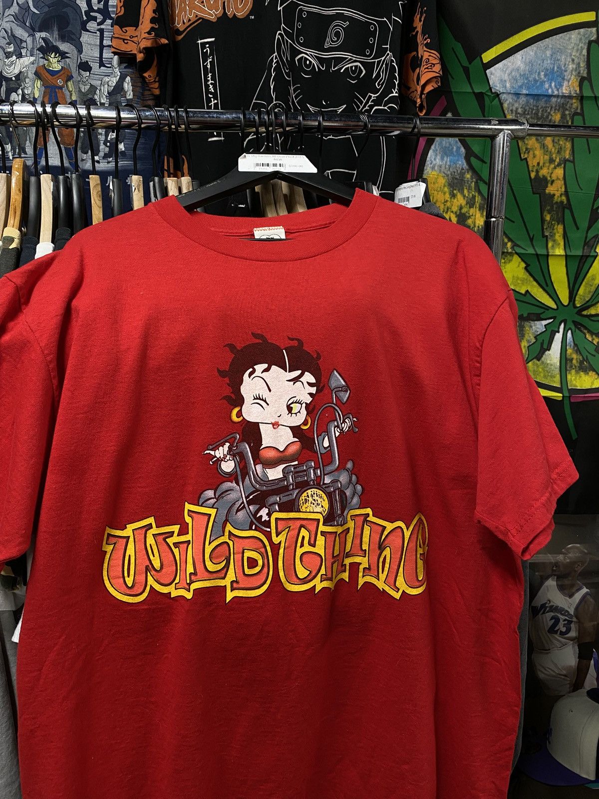 Vintage Vintage Betty Boop Motorcycle Men’s Tee Shirt XLarge Size US XL / EU 56 / 4 - 2 Thumbnail