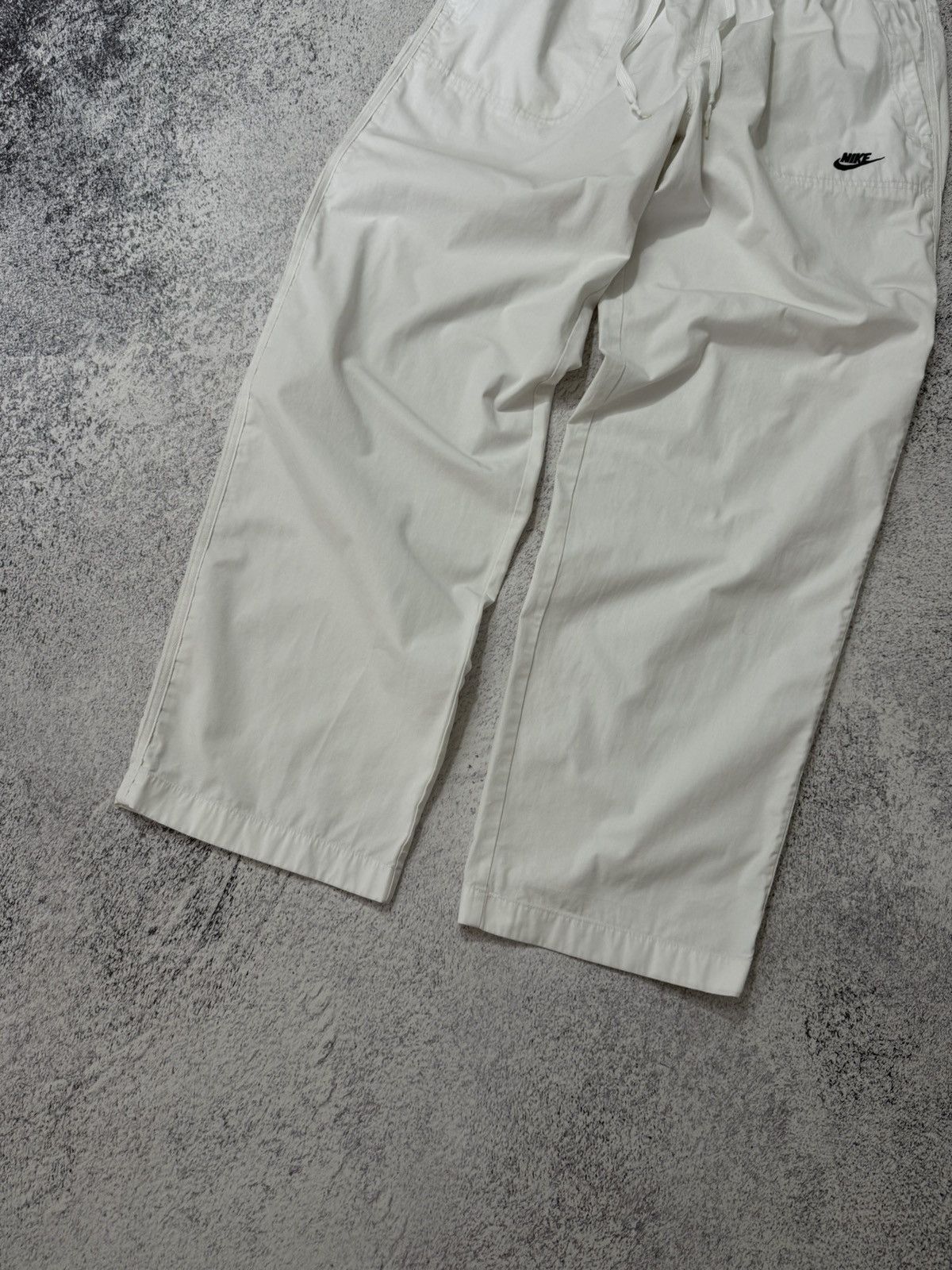 Nike × Vintage Vintage Nike Baggy Cotton Pants Junya Watanabe Style Y2K Size US 36 / EU 52 - 5 Thumbnail