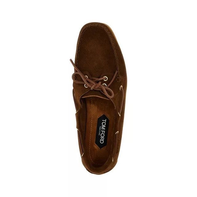 Tom Ford TOM FORD Robin Brown Suede Loafers New & Authentic (TF size: Size US 8 / EU 41 - 4 Thumbnail