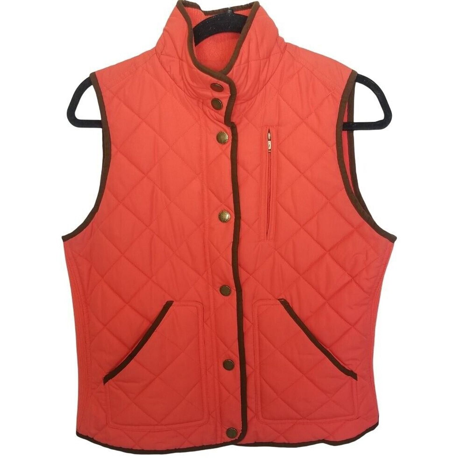 Lauren Ralph Lauren Lauren Ralph Lauren Womens Quilted Vest Sz M Preppy Academia Size M / US 6-8 / IT 42-44 - 1 Thumbnail