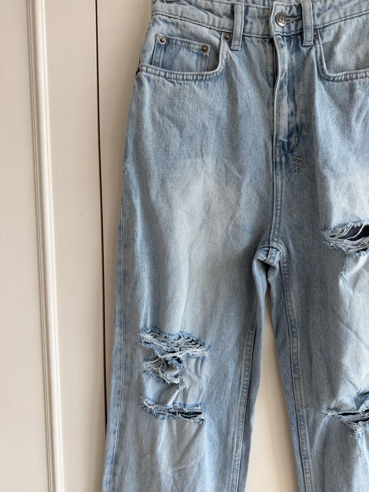 Ksubi new ksubi womens denim jeans playback sense sliced 24 6 blue Size 24" / US 00 / IT 34 - 5 Thumbnail