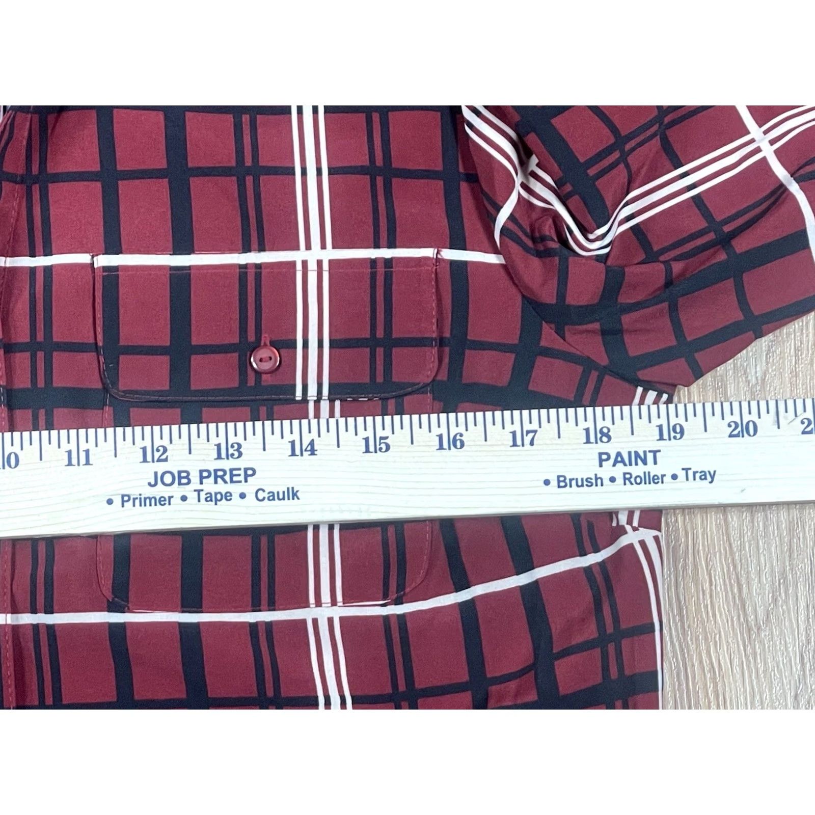 Vintage Studio Works Shirt Womens S Check Button Front Long Sleeve Collared Casual Red Size S / US 4 / IT 40 - 6 Thumbnail
