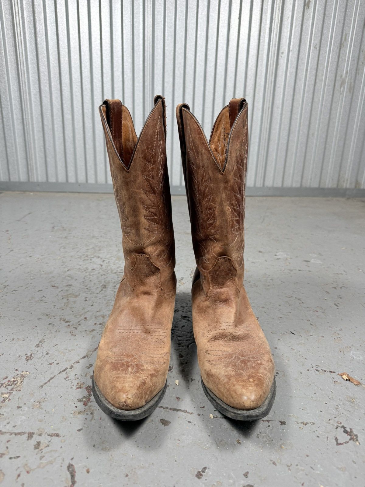 Other Vintage 90s Golden Rebel Made In Canada Cowhide Cowboy Boots Size US 9.5 / EU 42-43 - 2 Thumbnail