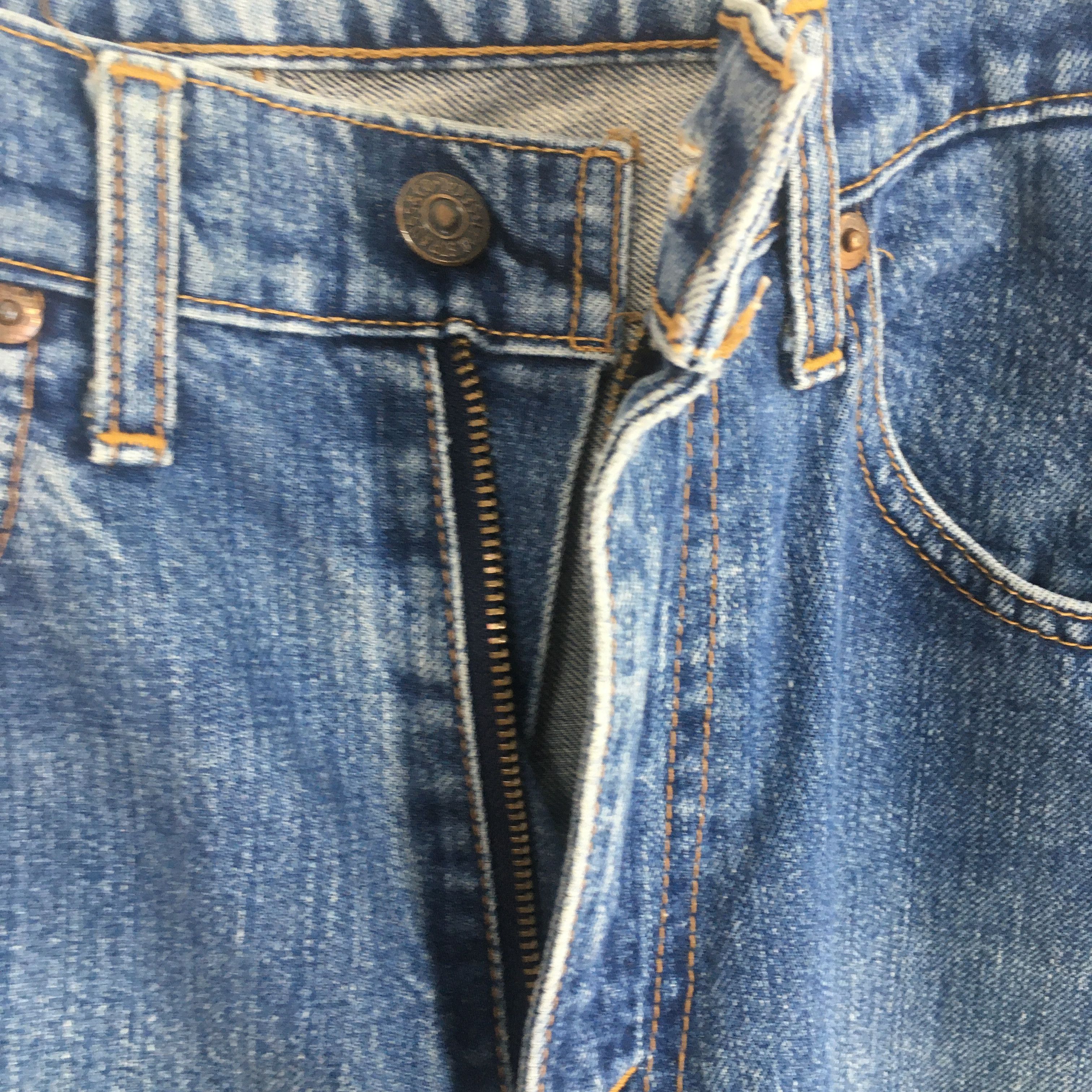 Levi's Size 30x33 Vintage 90s Levi's 512 Stonewash Blue Jeans S1978 Size US 30 / EU 46 - 6 Thumbnail