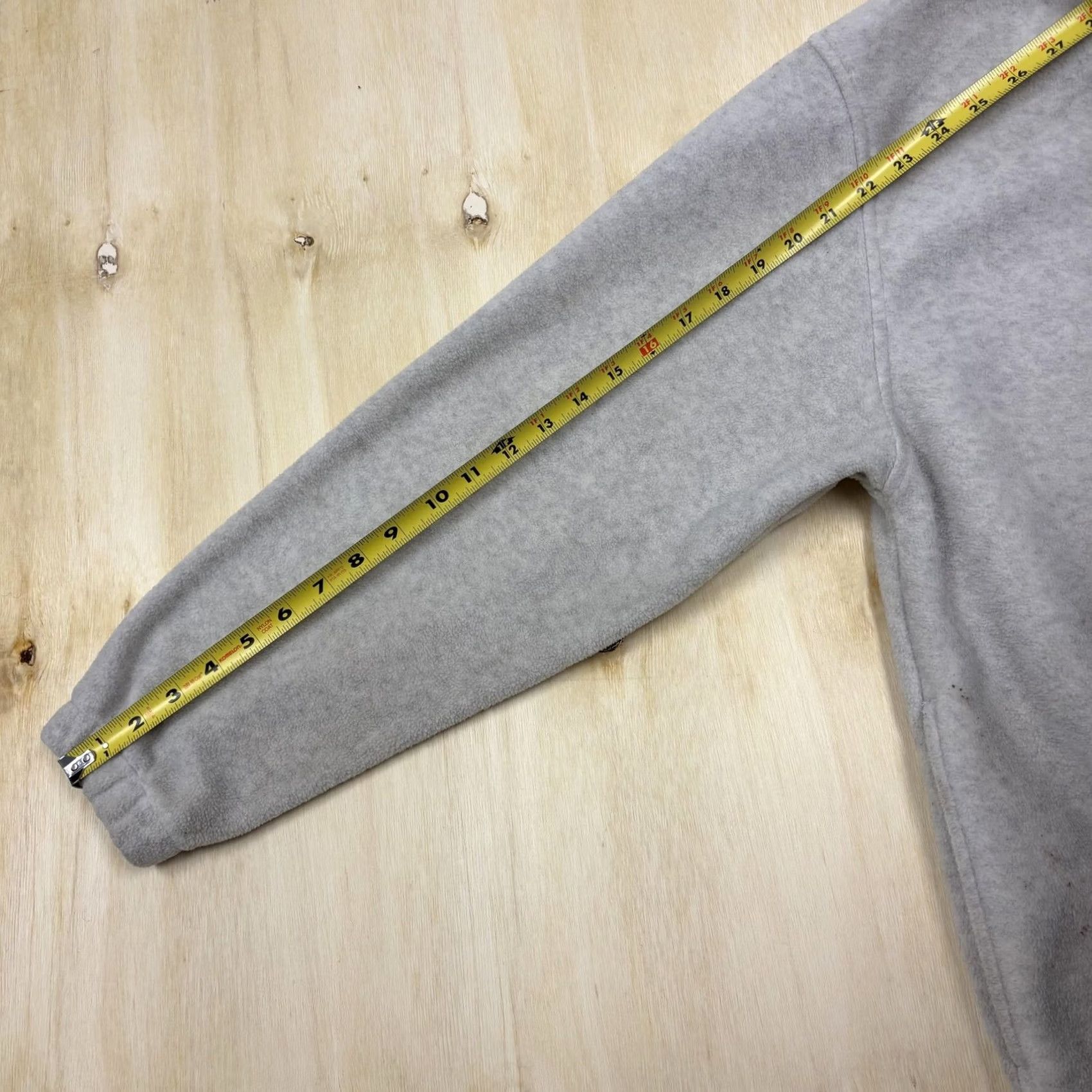 Croft & Barrow Croft & Barrow SPORT Sweatshirt Mens Medium Gray Fleece 1/4 Zip Pullover Size US M / EU 48-50 / 2 - 7 Thumbnail